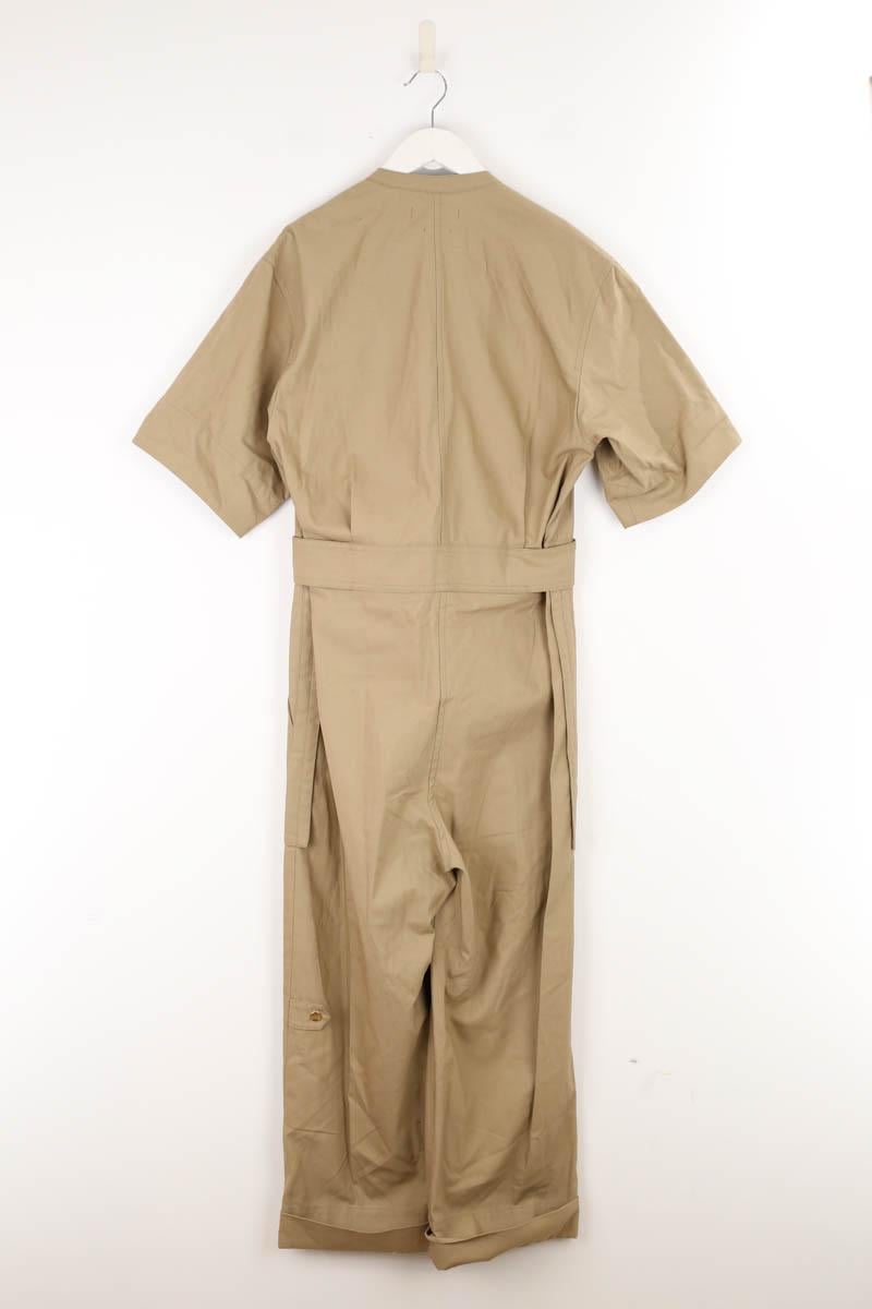 Cotton jumpsuit ISABEL MARANT - Seconde Main Khaki