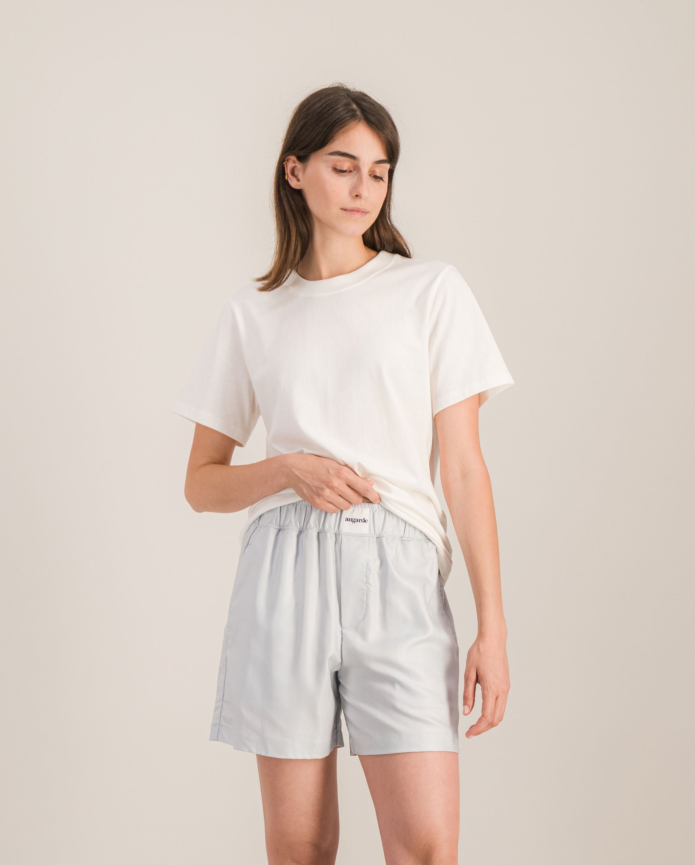 Short women's pajama, blue ANGARDE Blue