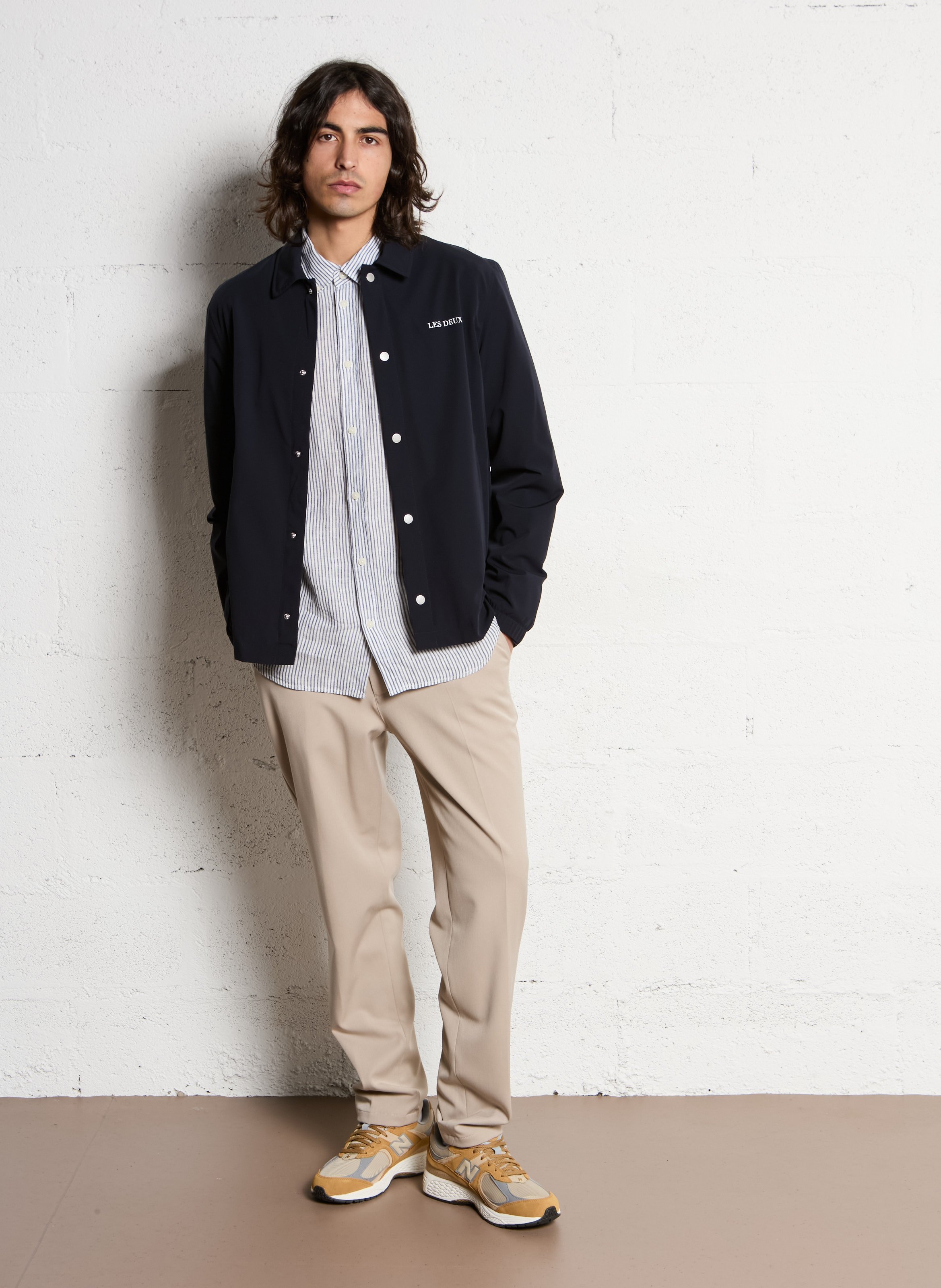 Veste droite  LES DEUX Bleu