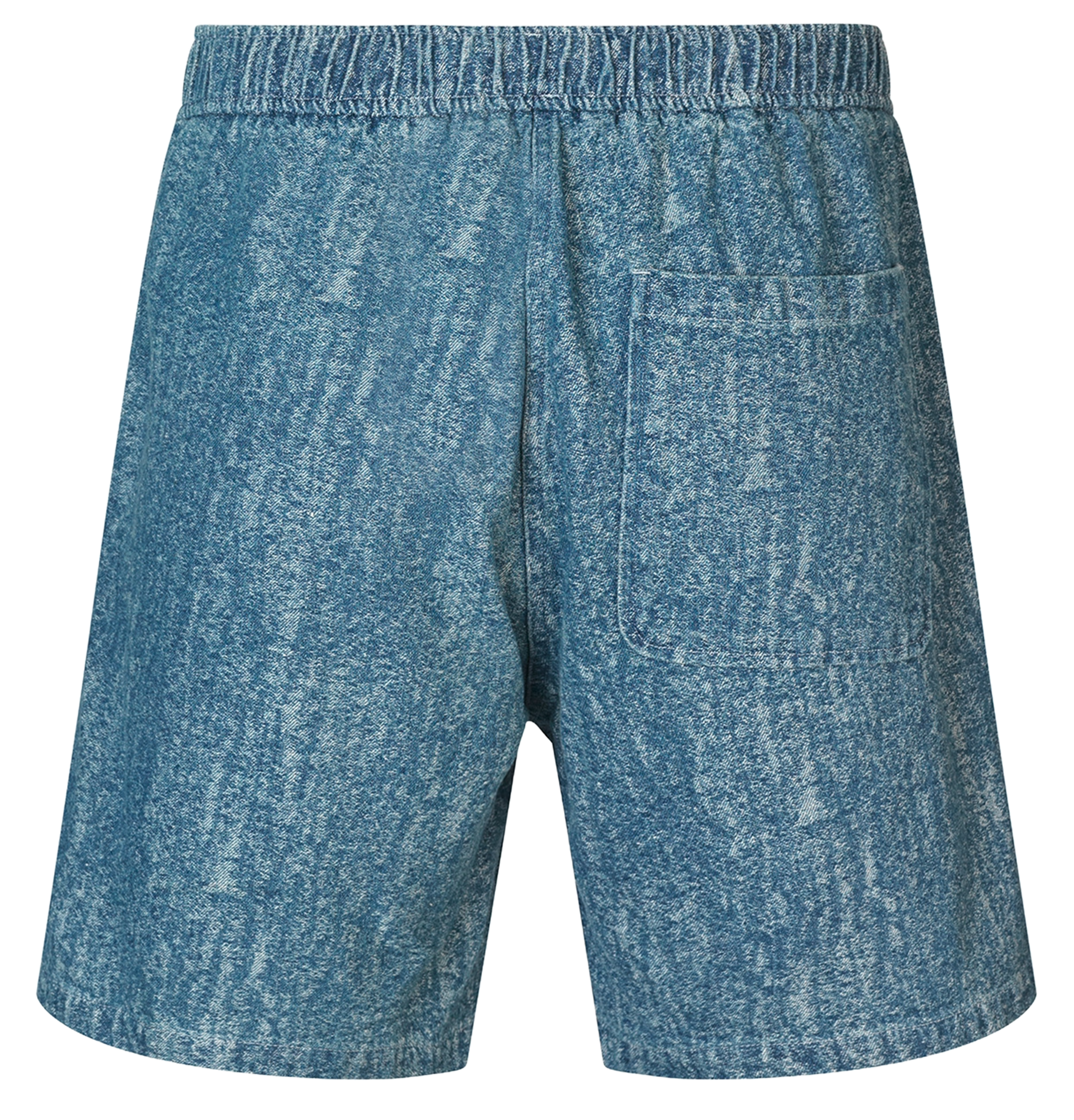 Short en coton mélangé SAMSOE SAMSOE Bleu