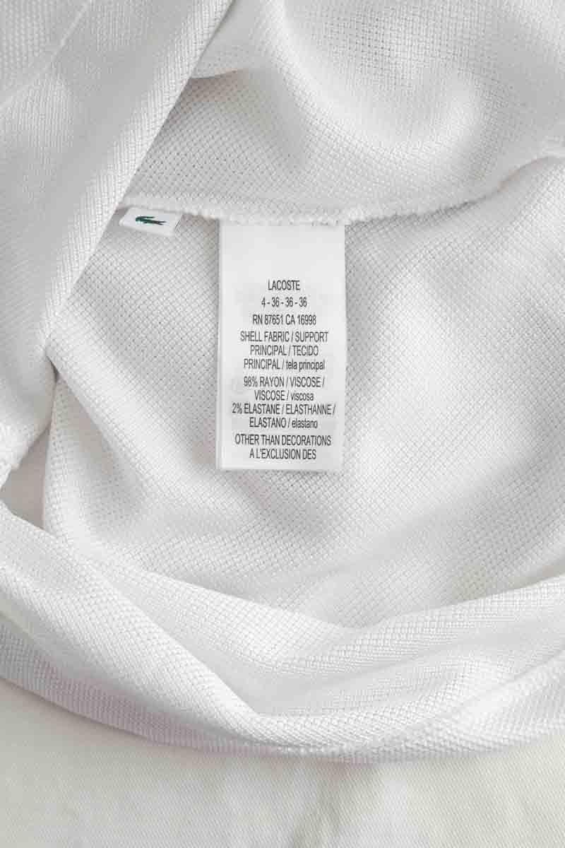 Polo shirt LACOSTE - SECONDE MAIN White