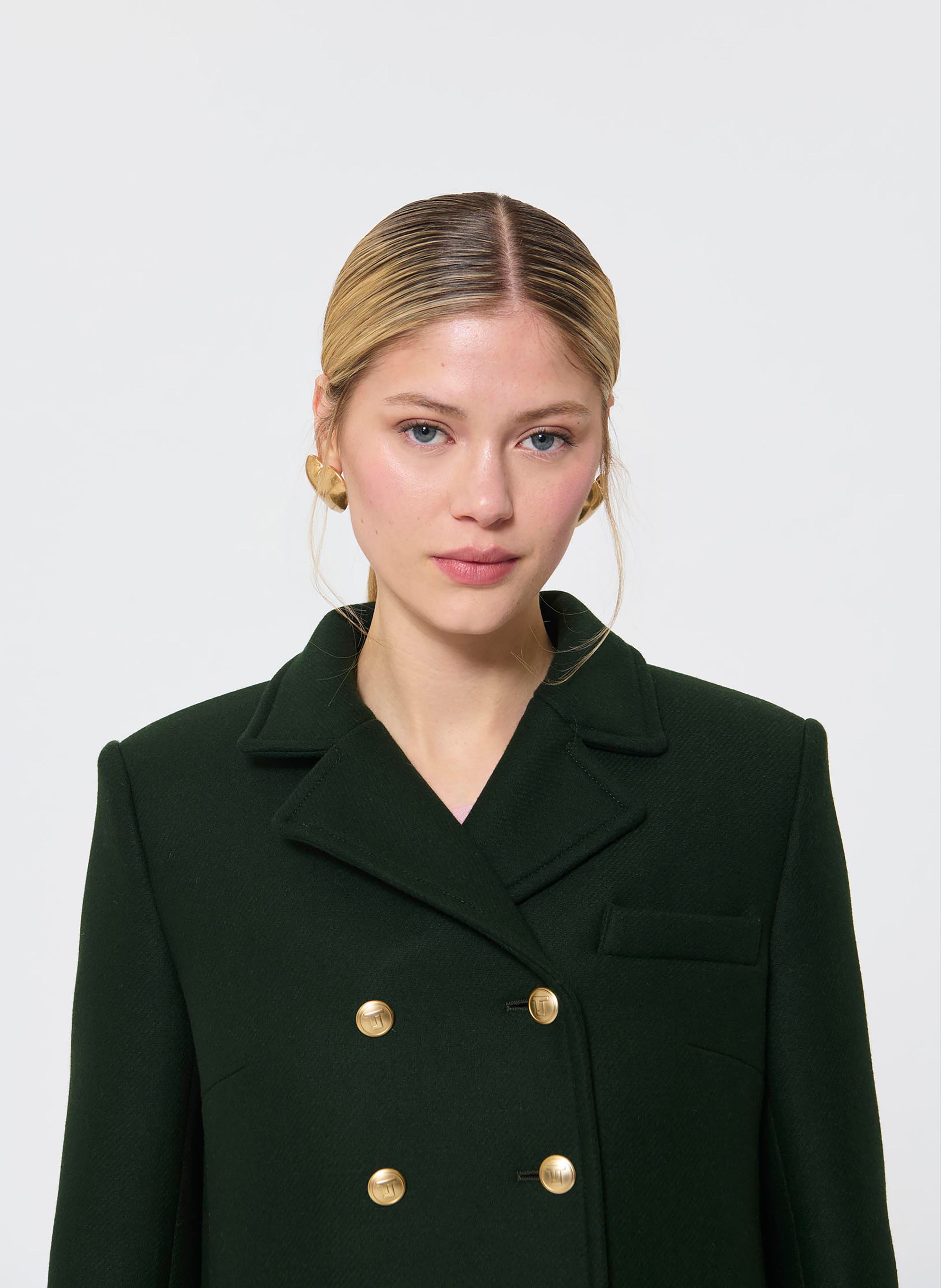 Coat TARA JARMON Green