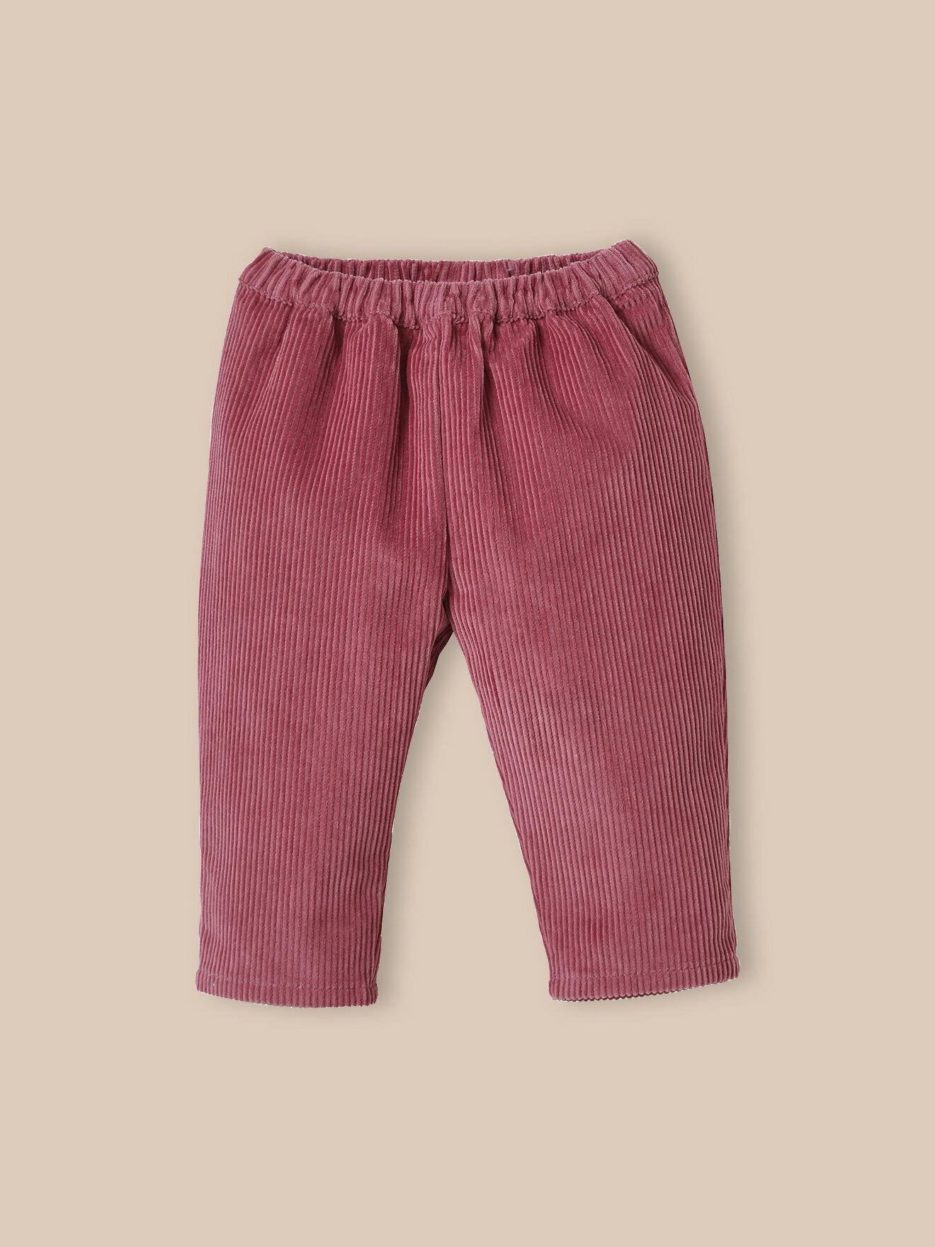 Corduroy pants CYRILLUS Pink