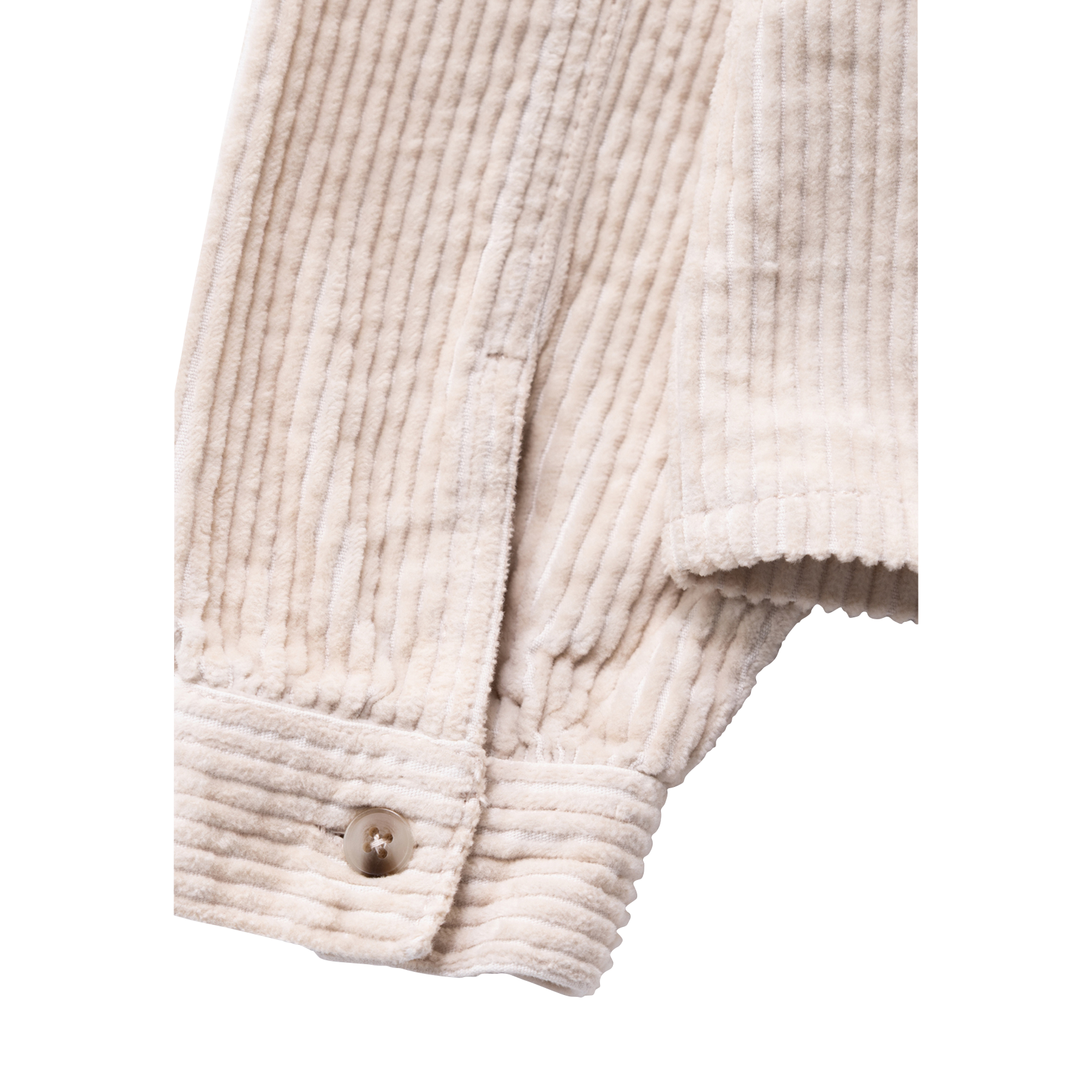 Cotton-blend overshirt with classic collar IKKS JUNIOR White