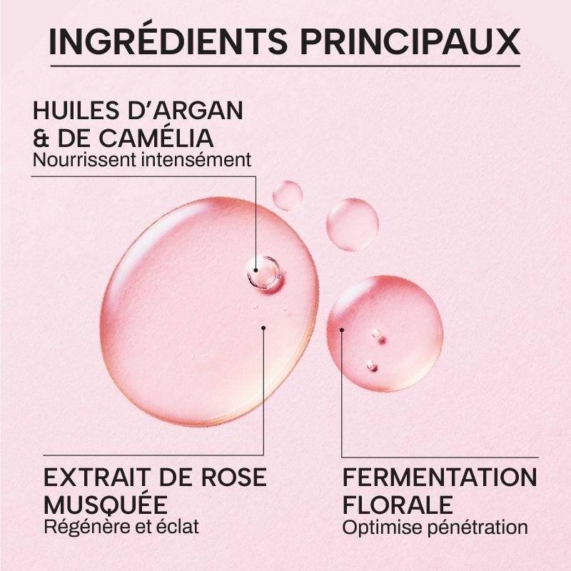 NOURISHING FACE CARE OIL WITH ORGANIC FERMENTED FLOWERS WHAMISA No color