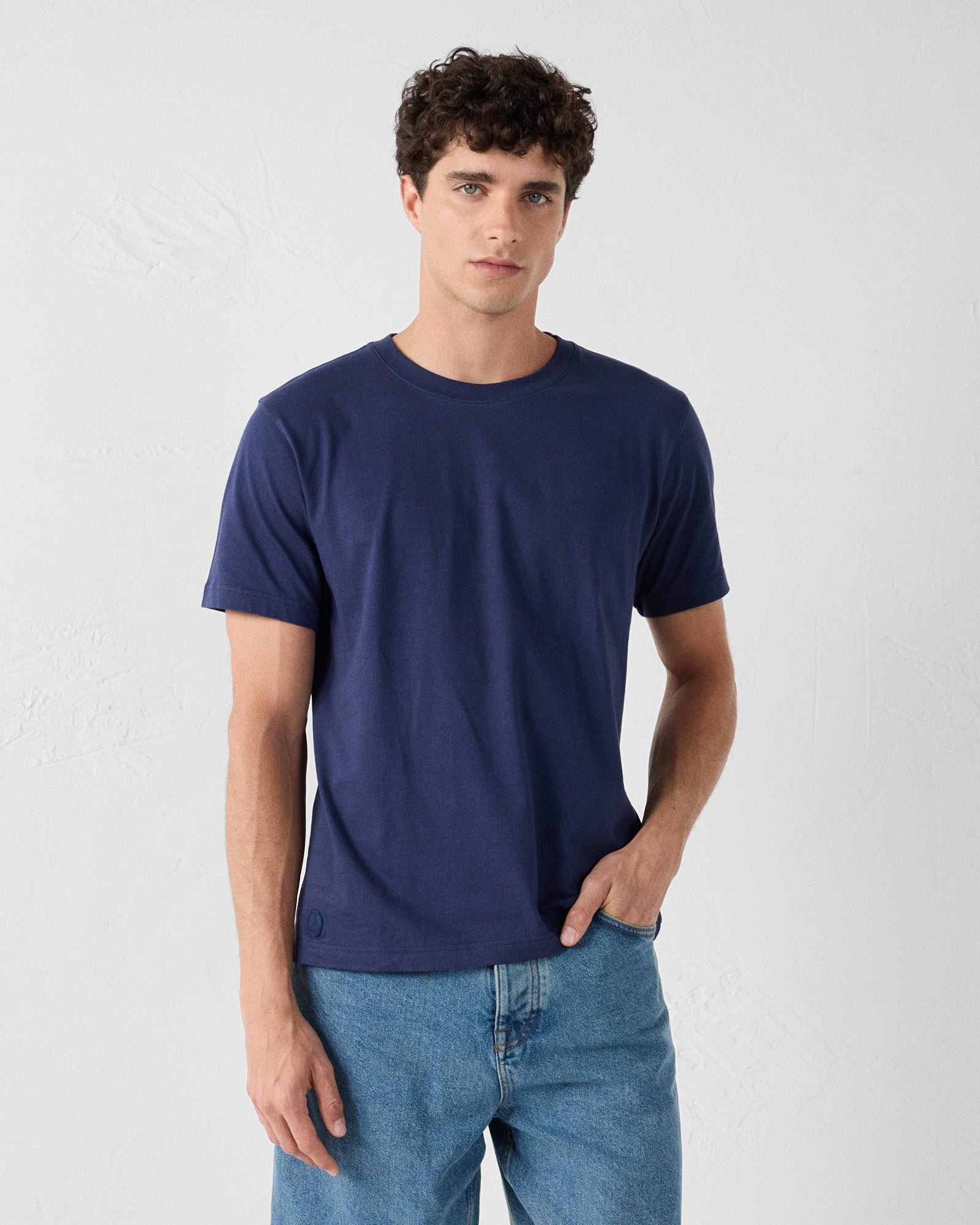 Round neck petro T-shirt JOTT Blue