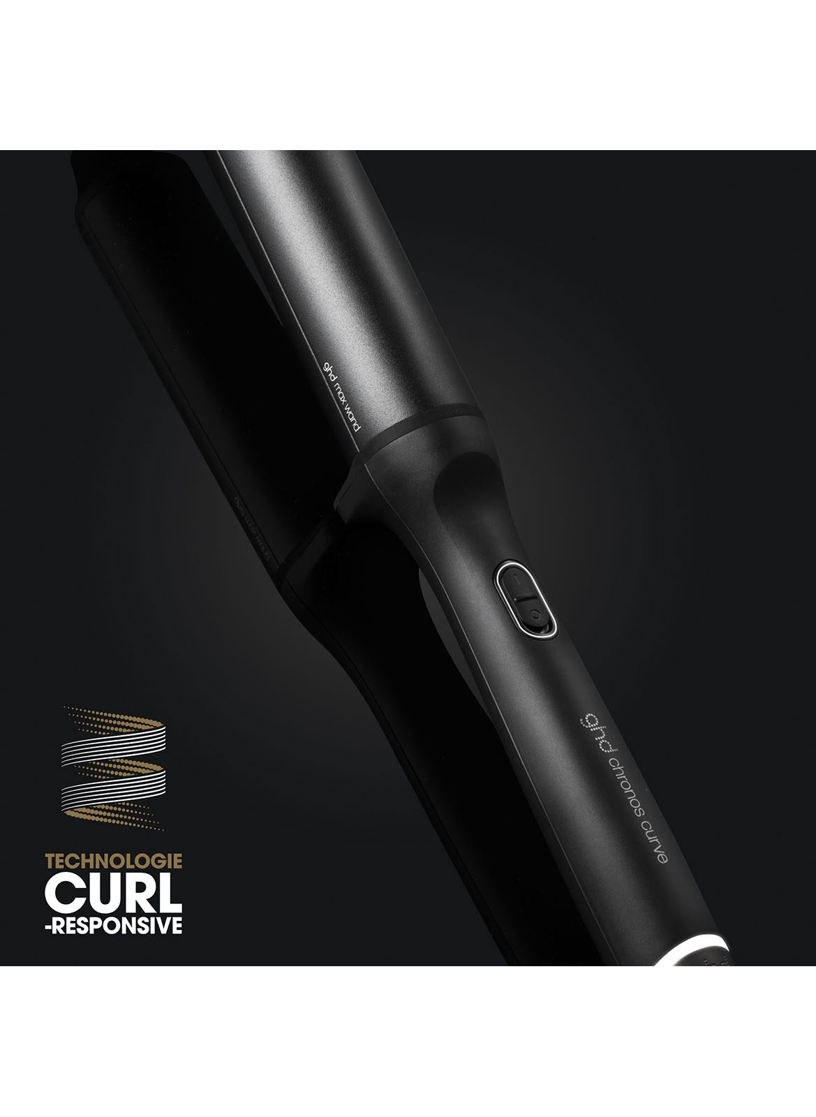 BOUCLEUR GHD CHRONOS CURVE MAX WAND GHD Noir