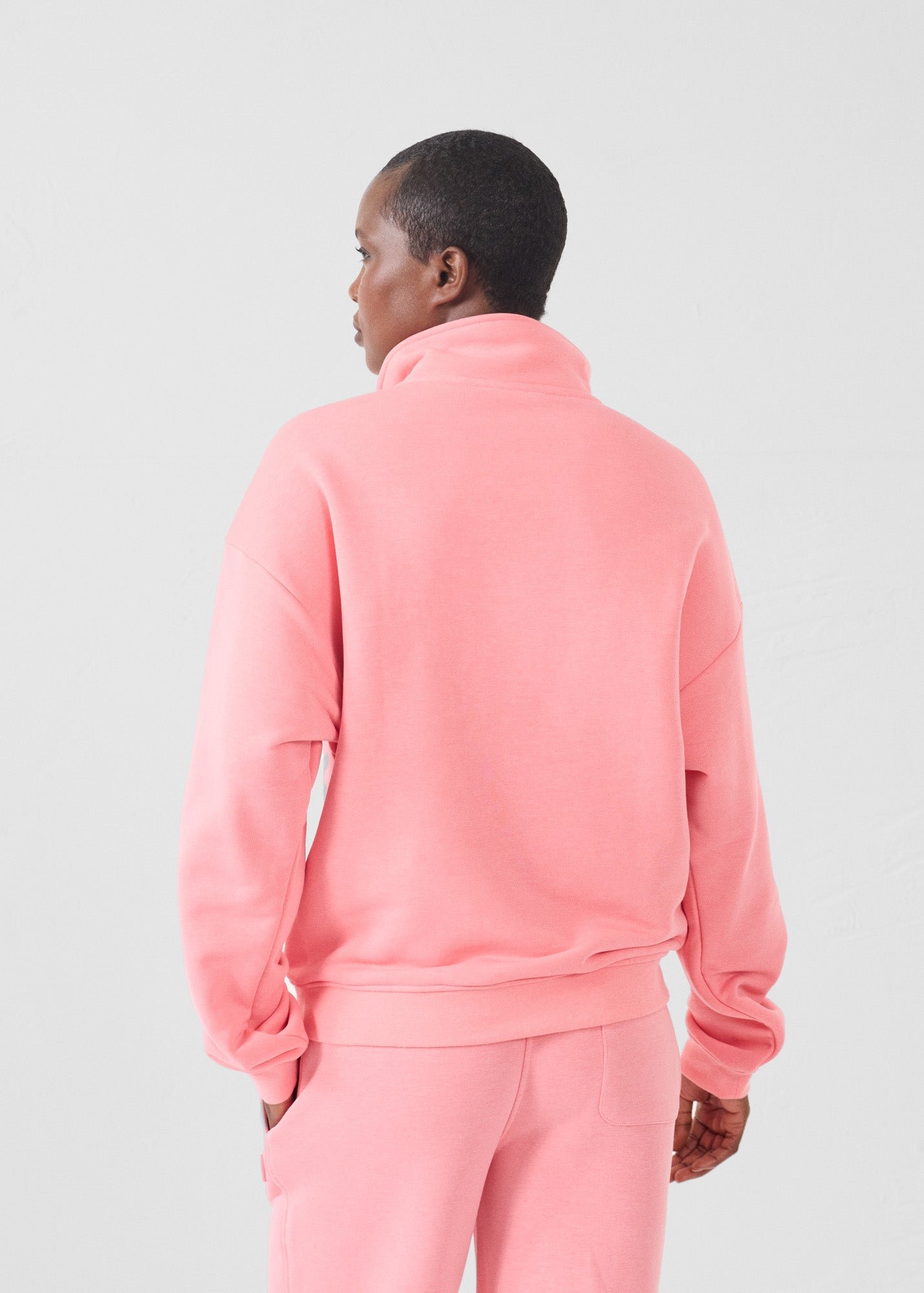Half-zip sweatshirt JOTT Pink