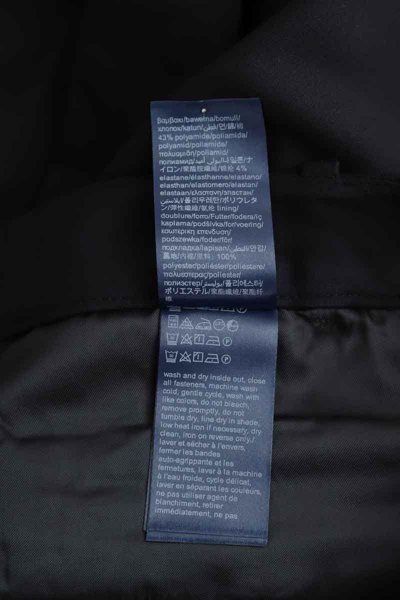 Slim-fit cotton cargo pants TOMMY HILFIGER - SECONDE MAIN Black