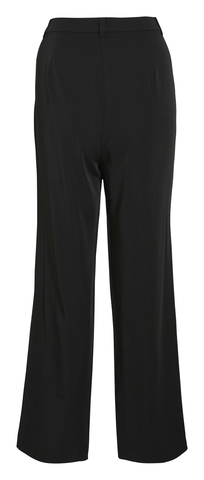 Pantalon droit taille haute VILA Noir