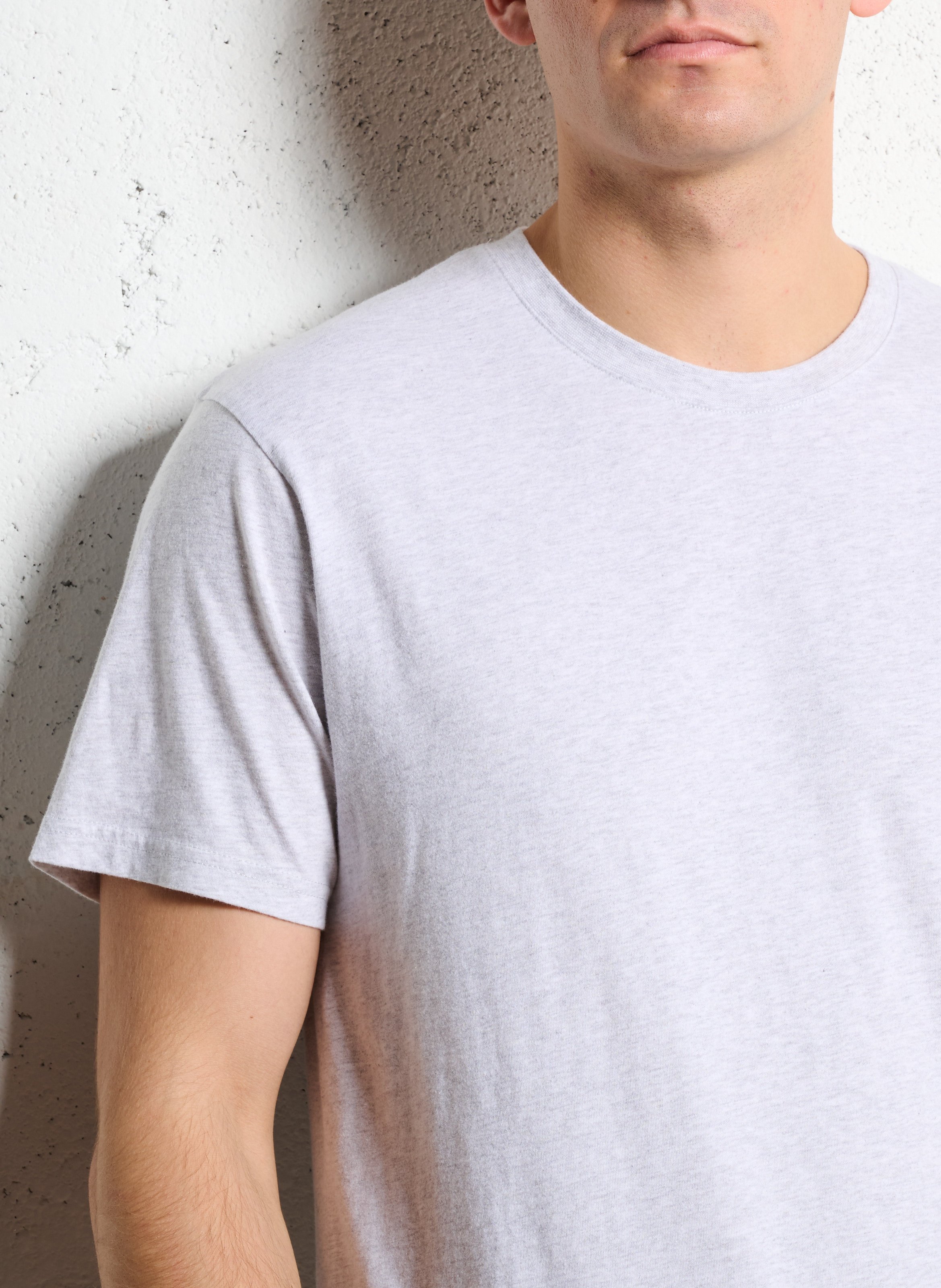 Rundhals-T-Shirt aus Bio-Baumwolle COLORFUL STANDARD Weiss