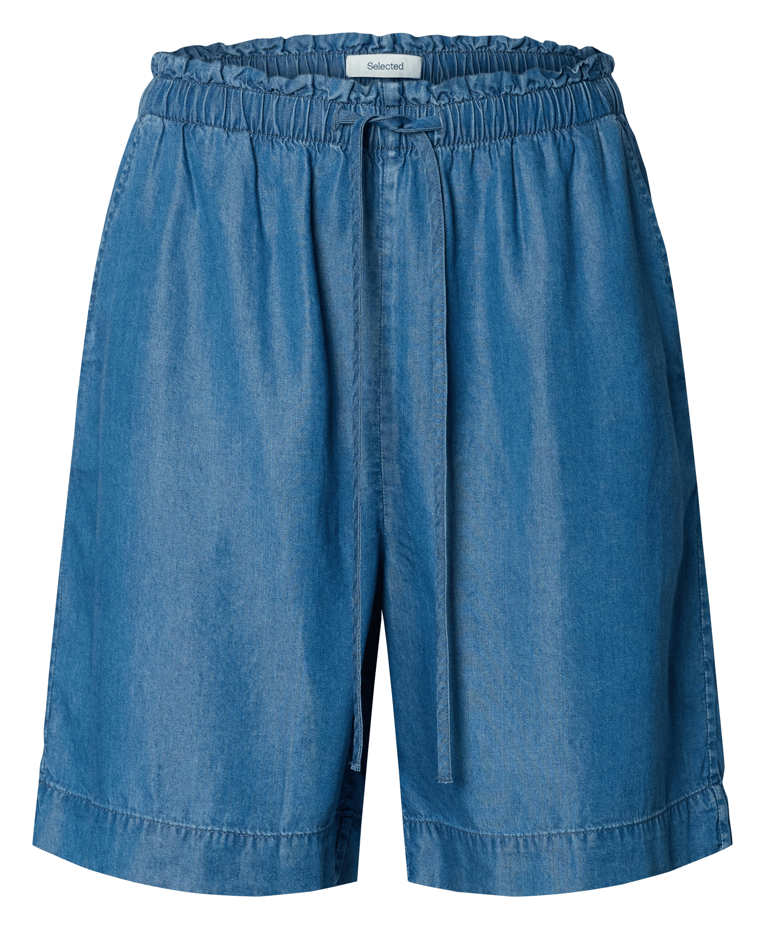 Straight shorts SELECTED Blue