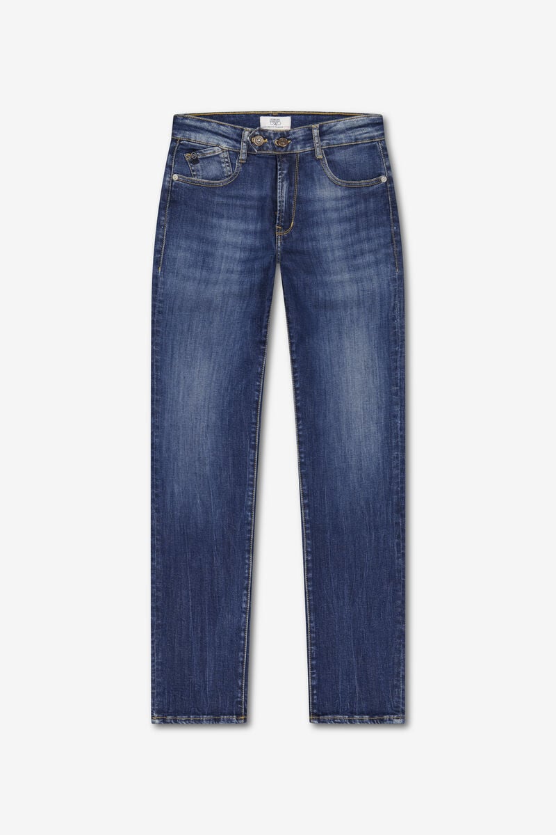 Straight leg jeans, length 34 LE TEMPS DES CERISES Blue