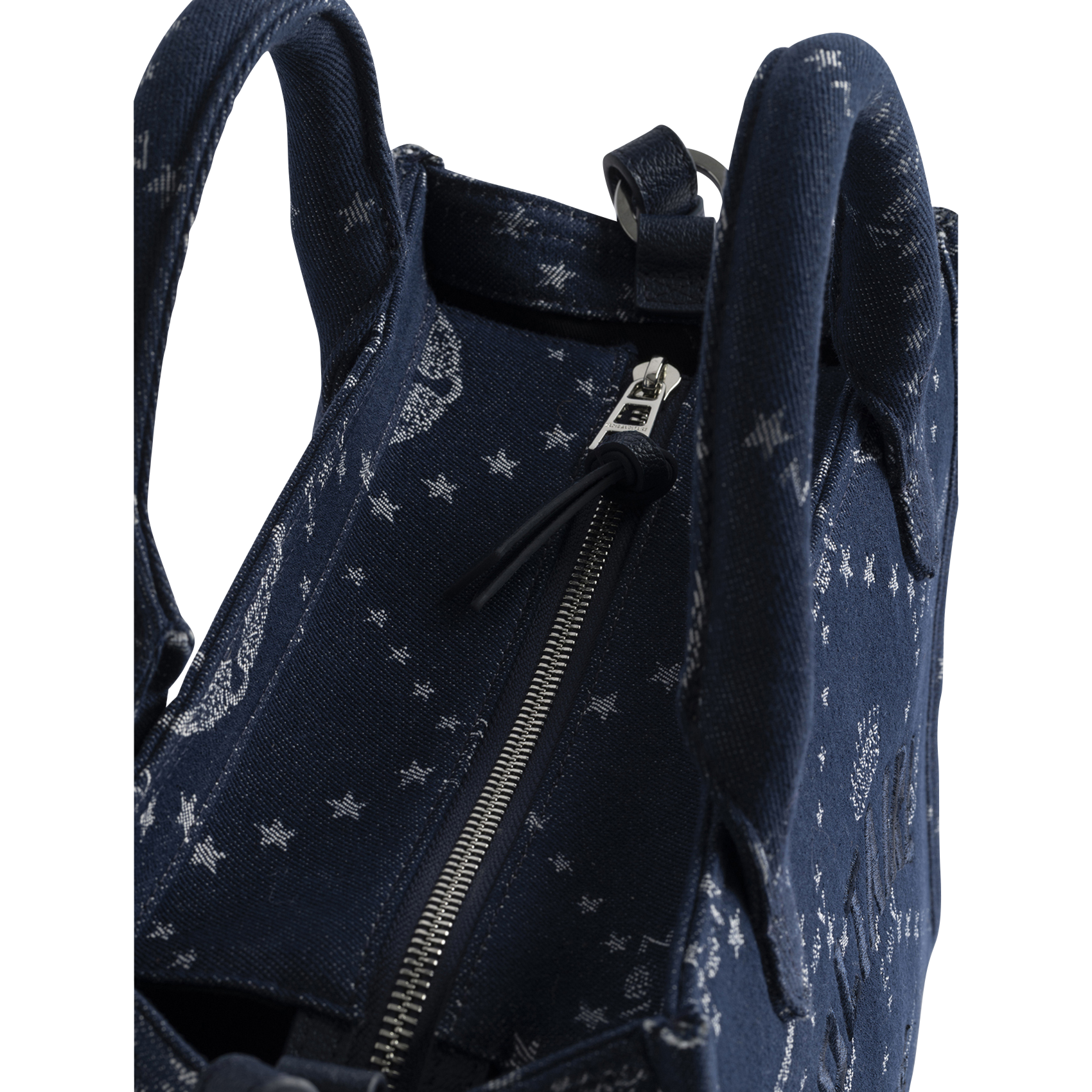 Handtasche aus Baumwolle ZADIG&VOLTAIRE Blau