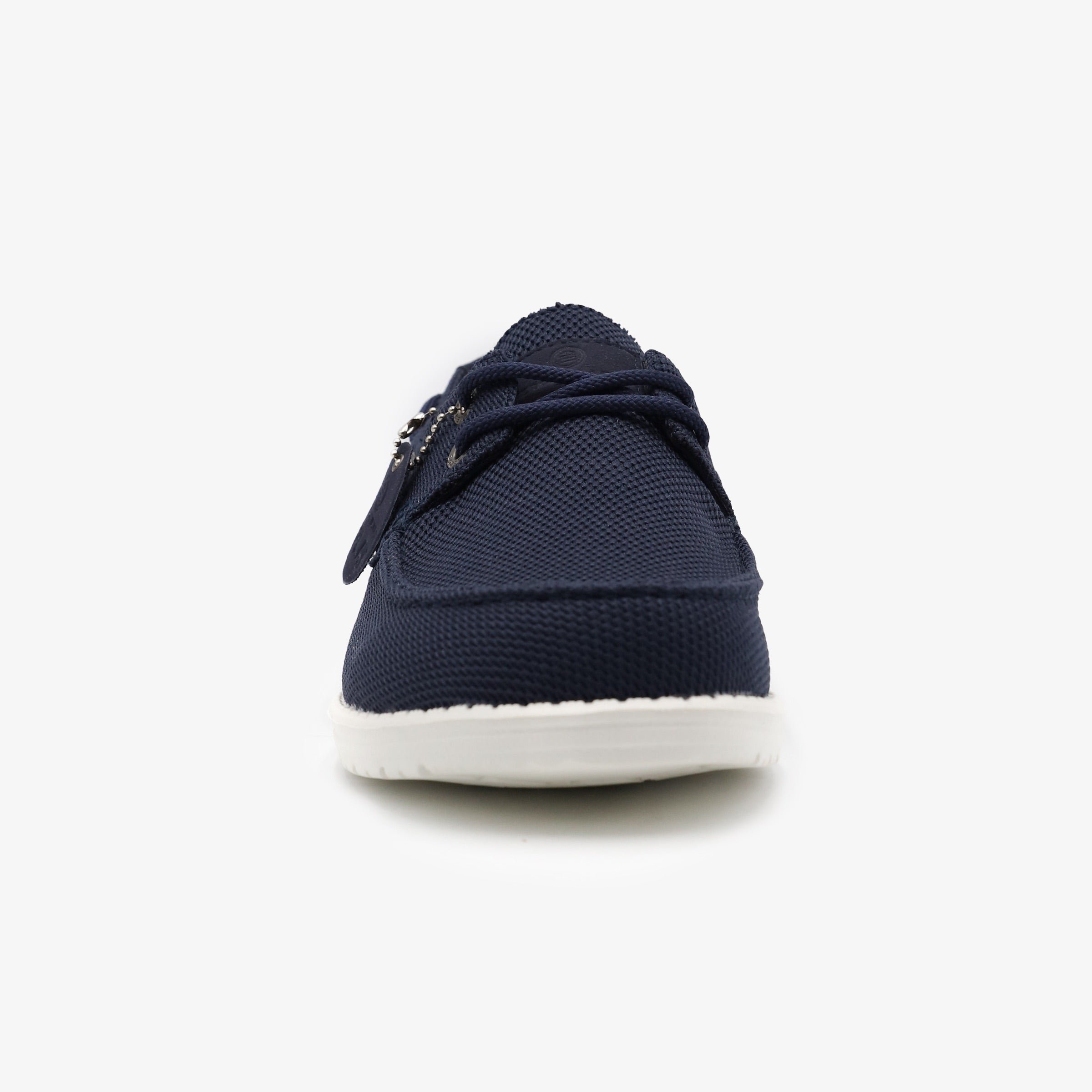 Boat shoes in stretch mesh SERGE BLANCO Blue