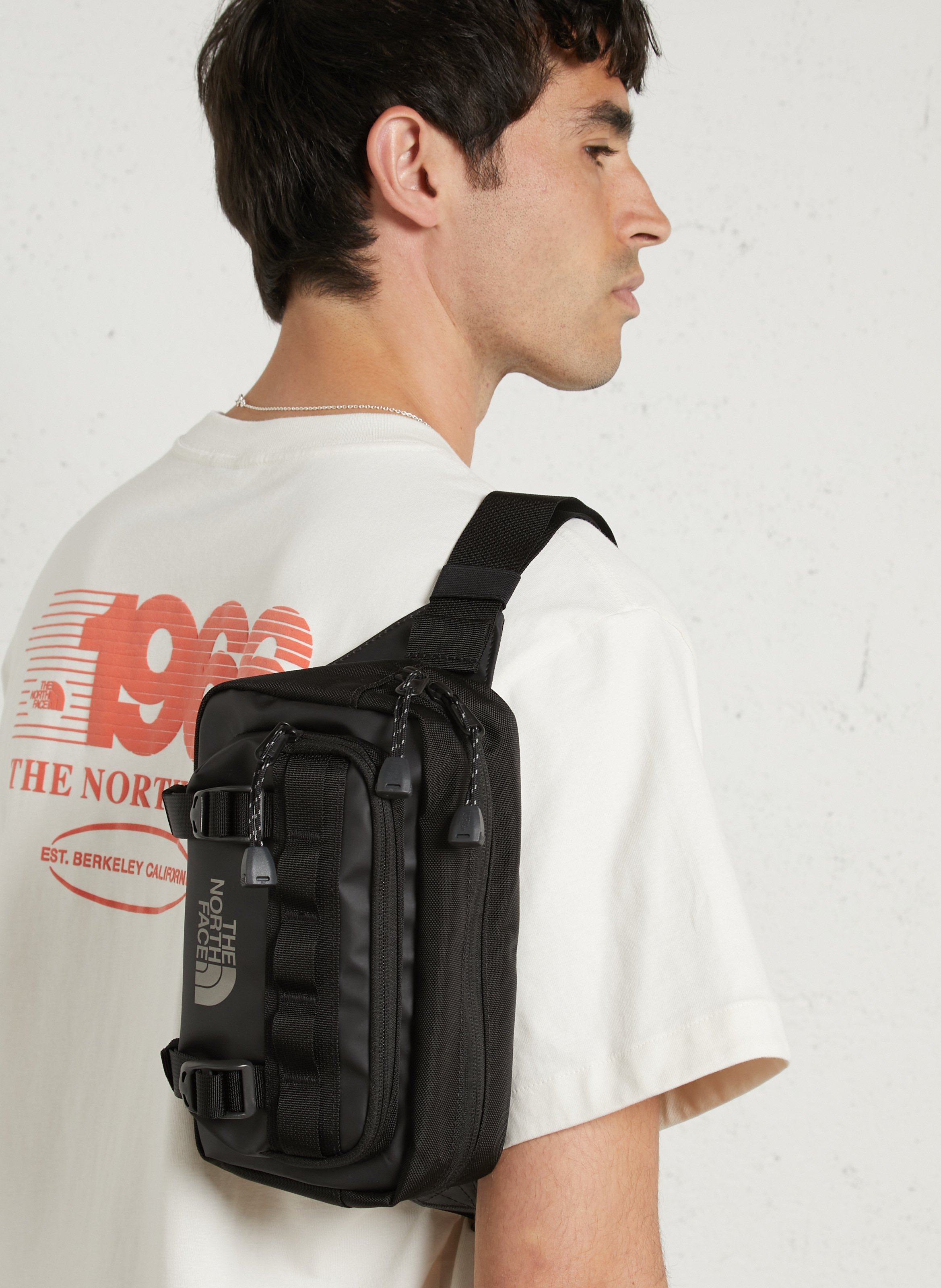 Gürteltasche mit Reißverschluss in Uni-Farbe THE NORTH FACE Schwarz