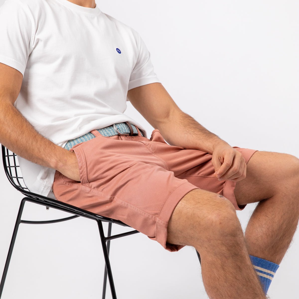 Bermuda en coton BILLYBELT Rose