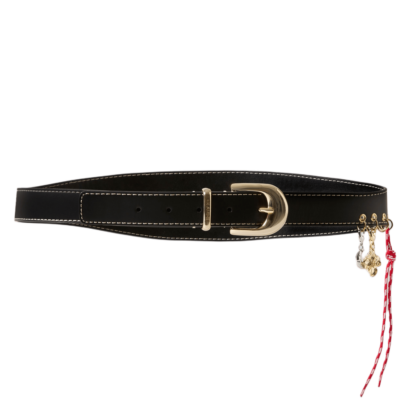 Leather belt CLAUDIE PIERLOT Black