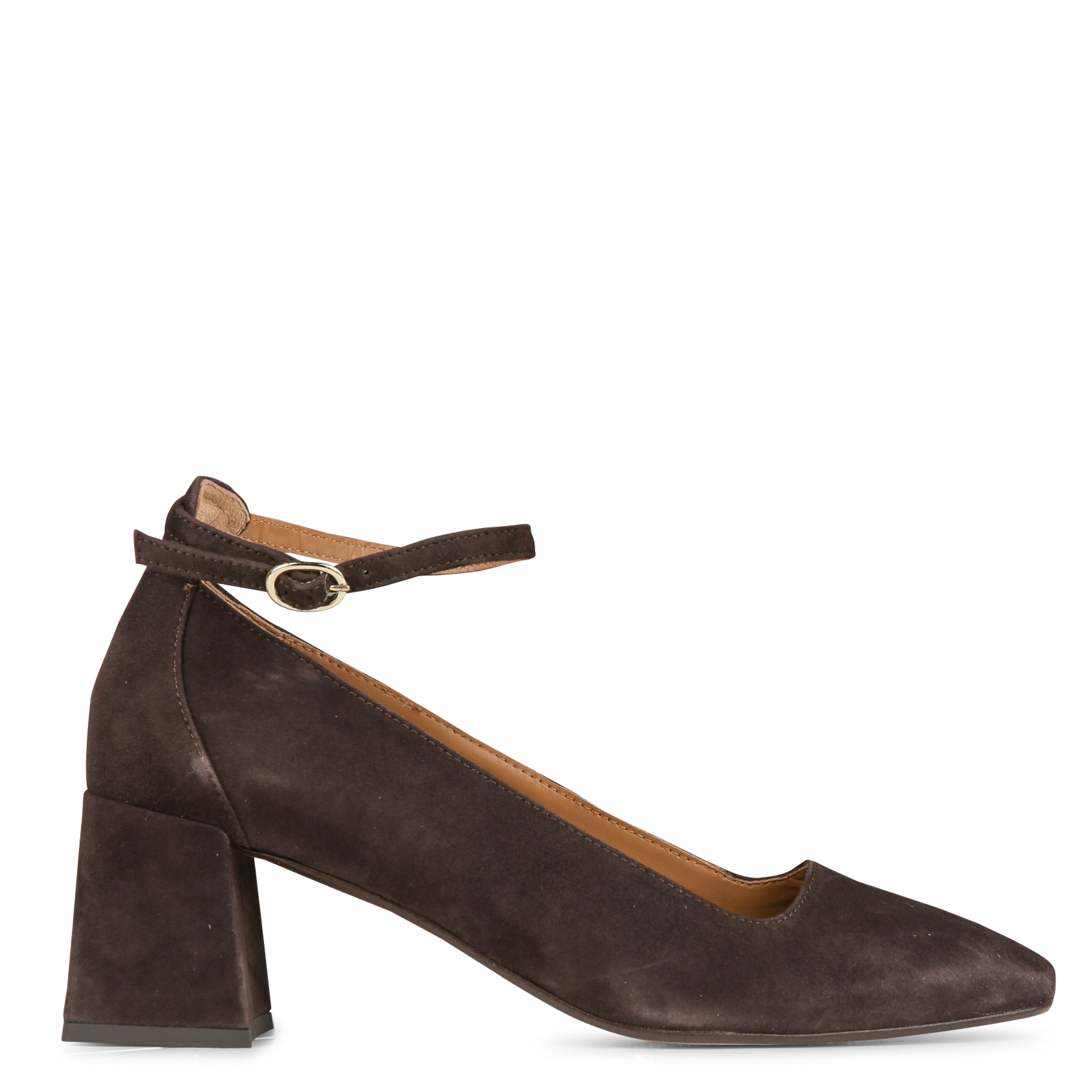 Escarpins en cuir vernis MELLOW YELLOW Marron