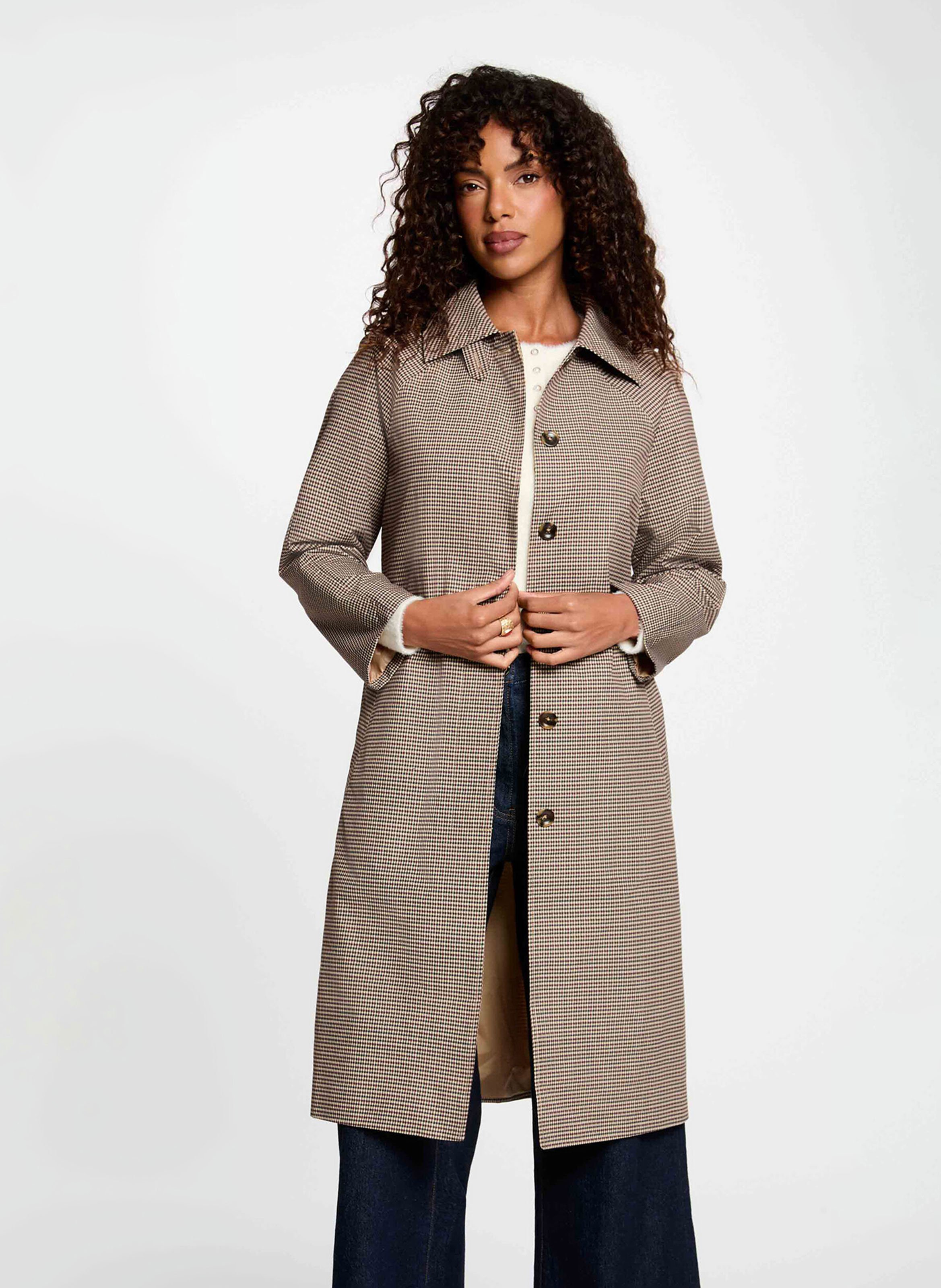 Trenchcoat met klassieke kraag MORGAN Veelkleurig
