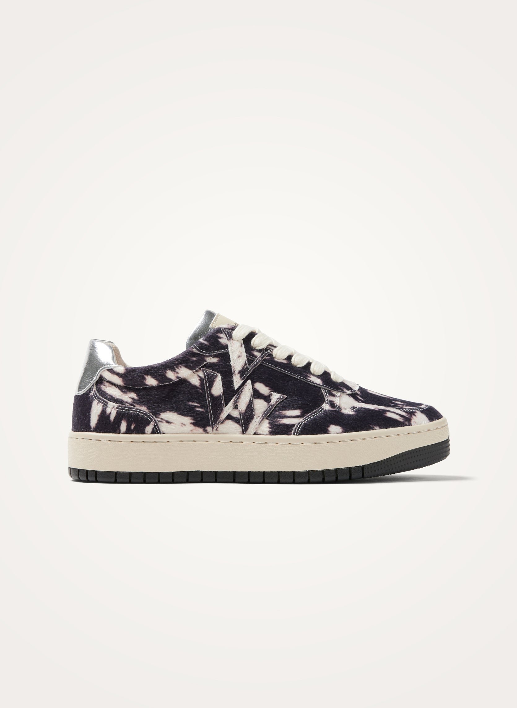 Monogram thick sole sneakers VANESSA WU Black