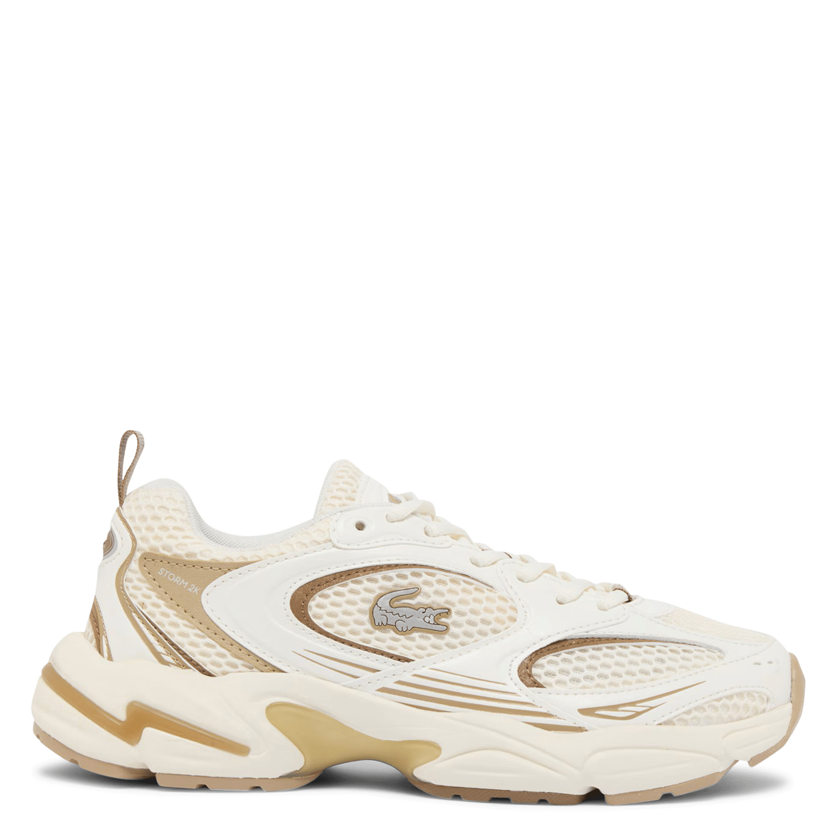 Low-top leather trainers LACOSTE White
