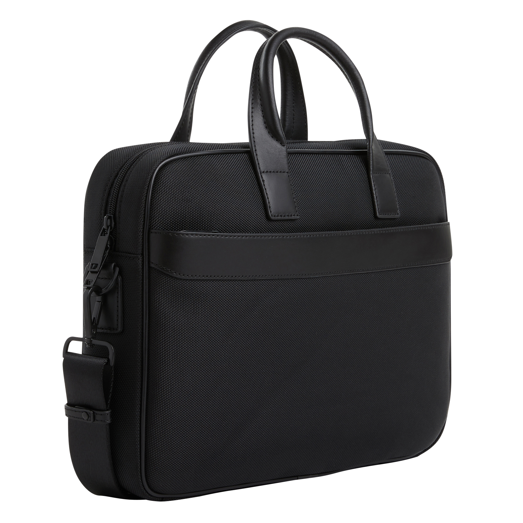 Laptoptasche aus Canvas SAISON 1865 Schwarz
