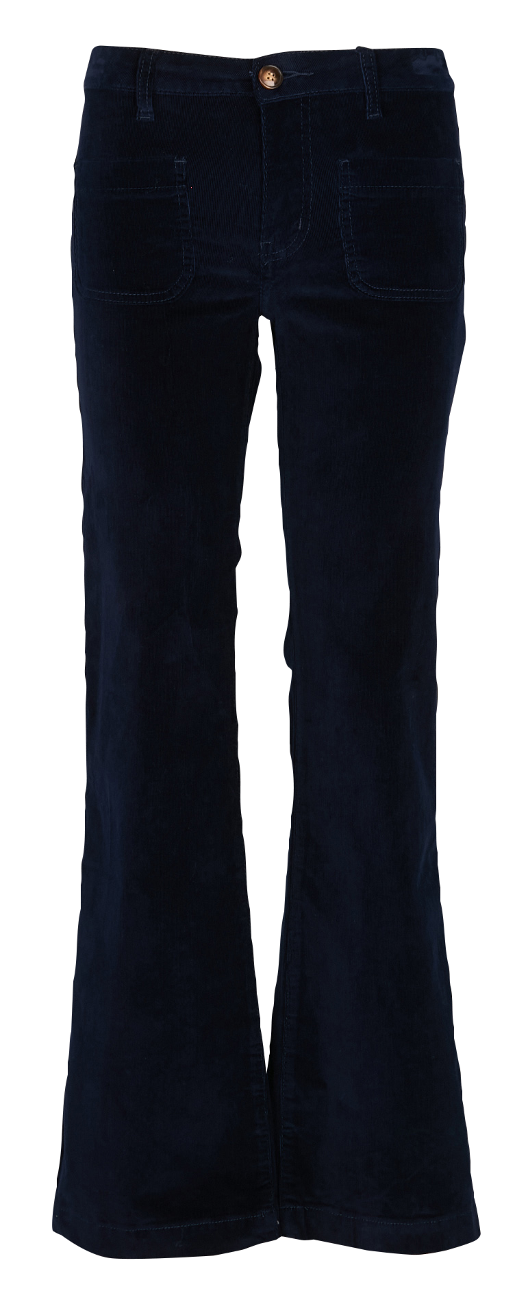 vaquero recto bolsillos corte recto efecto desteñido Azul