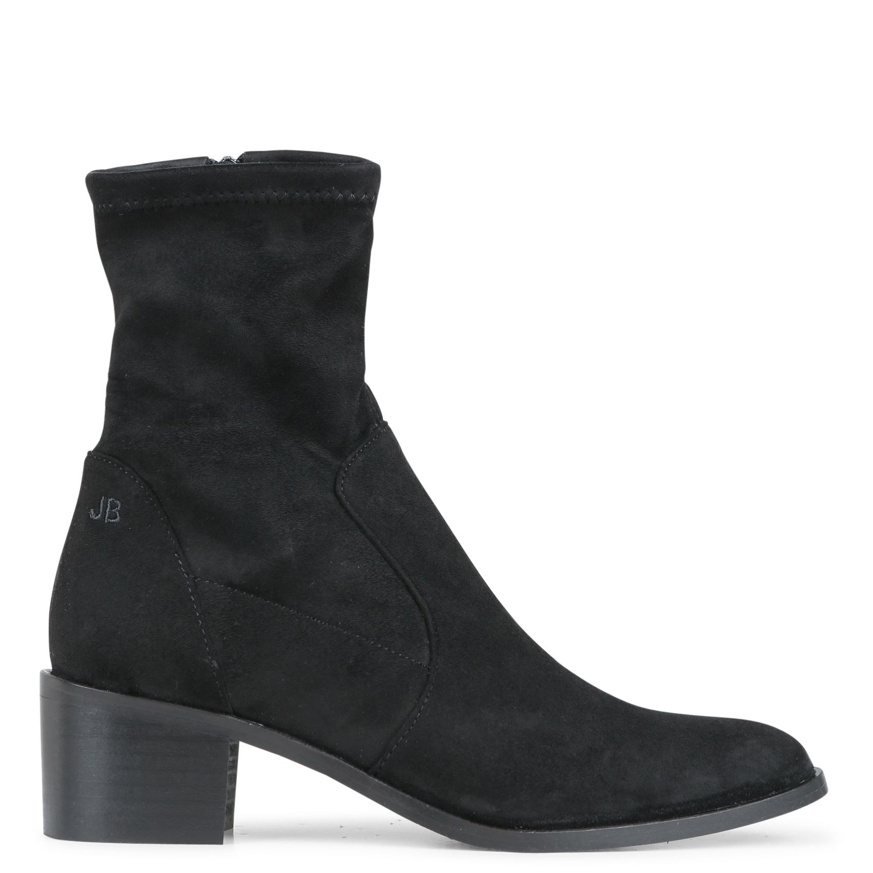 Bottines effet cuir velours JB MARTIN