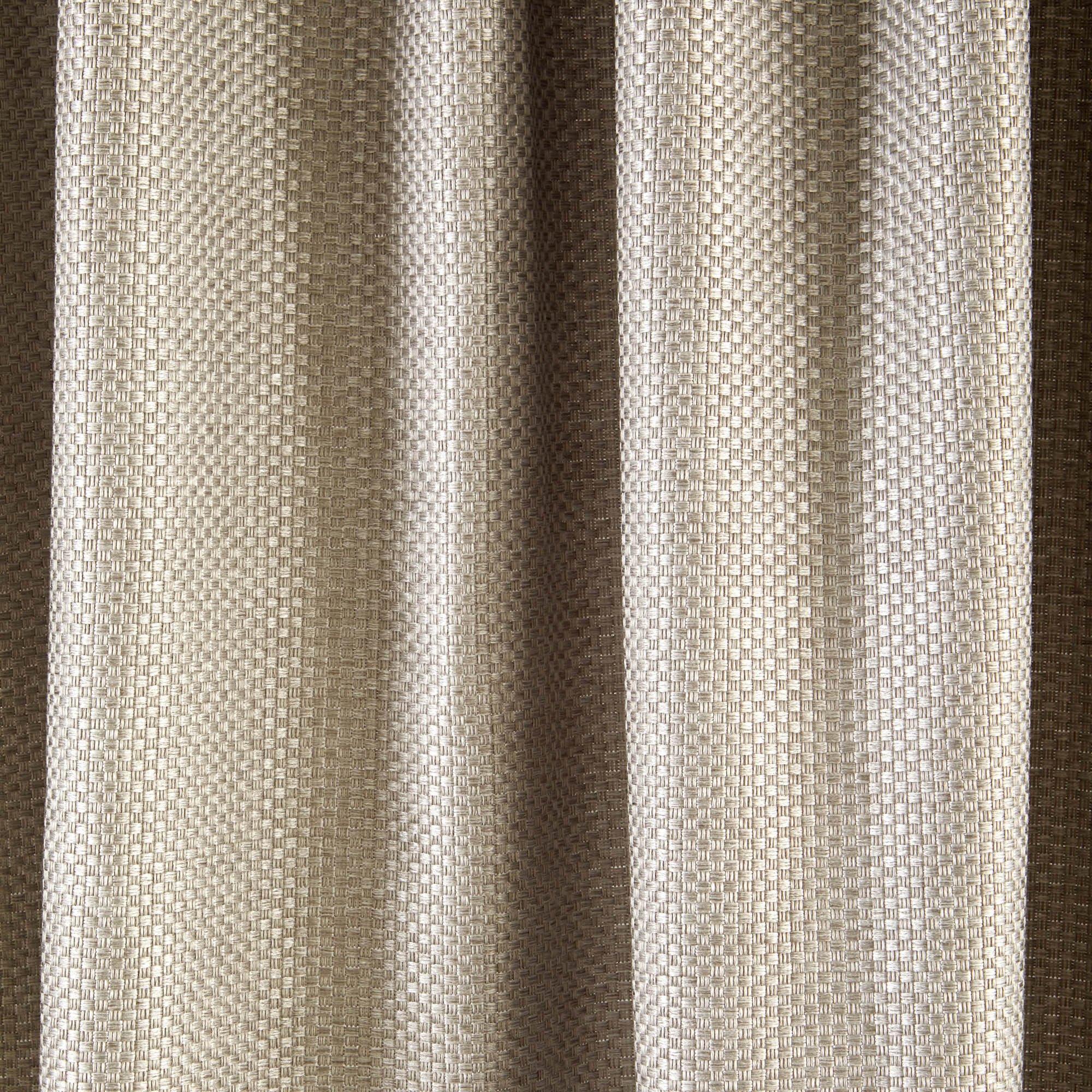 COCONUT - Linen curtain with gathering tape MADURA Beige