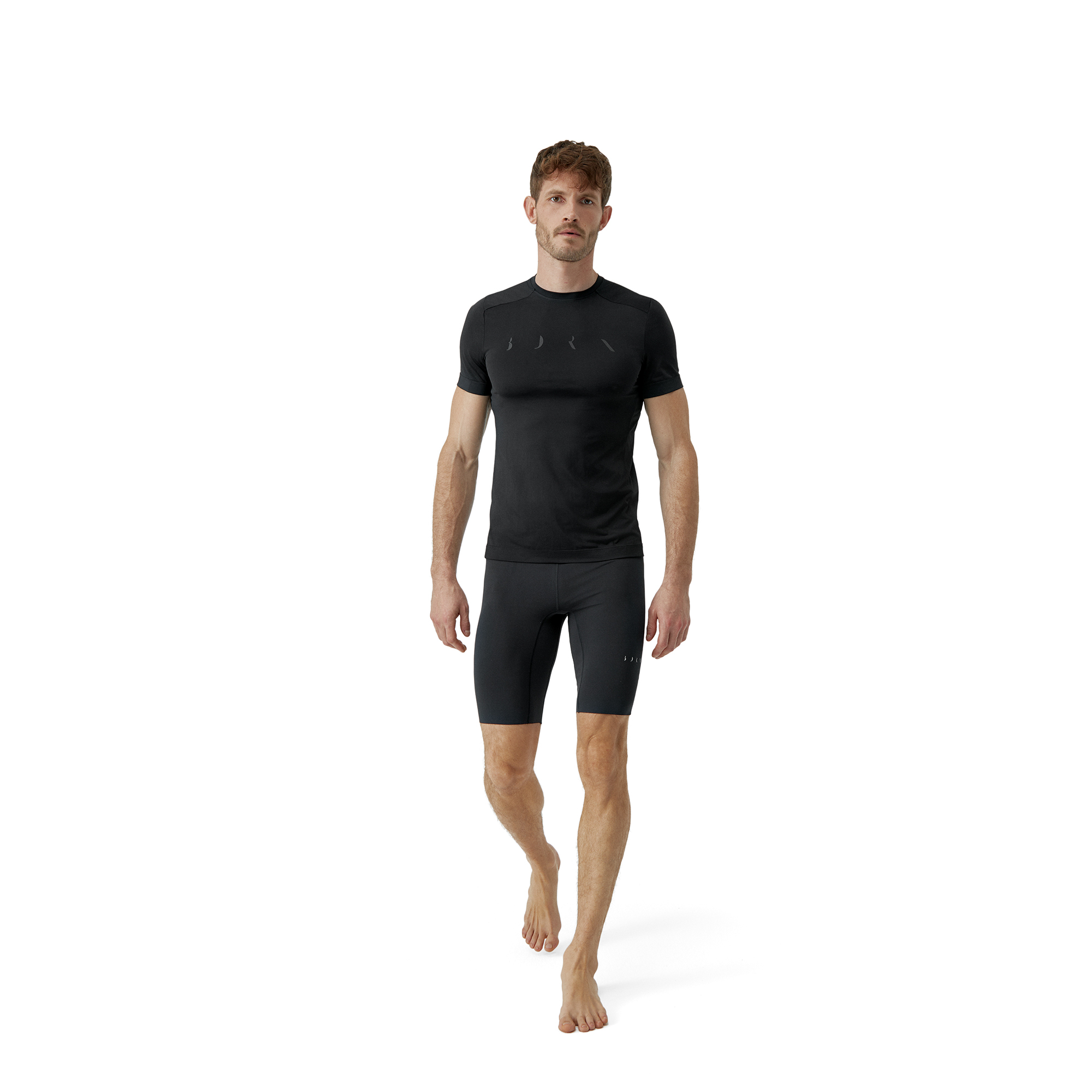 T-shirt with logo on the front BORN LIVING YOGA Black