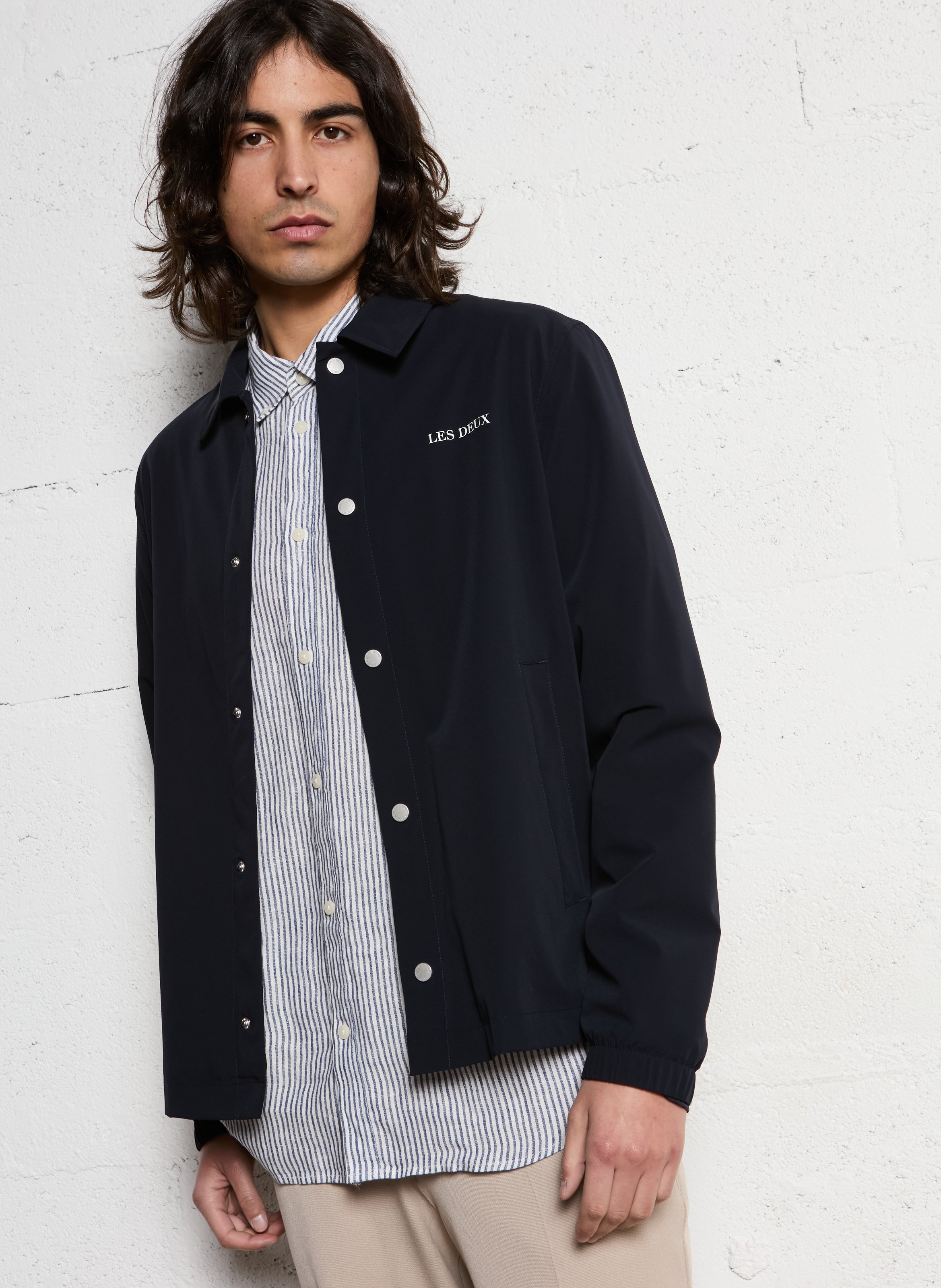 Veste droite  LES DEUX Bleu