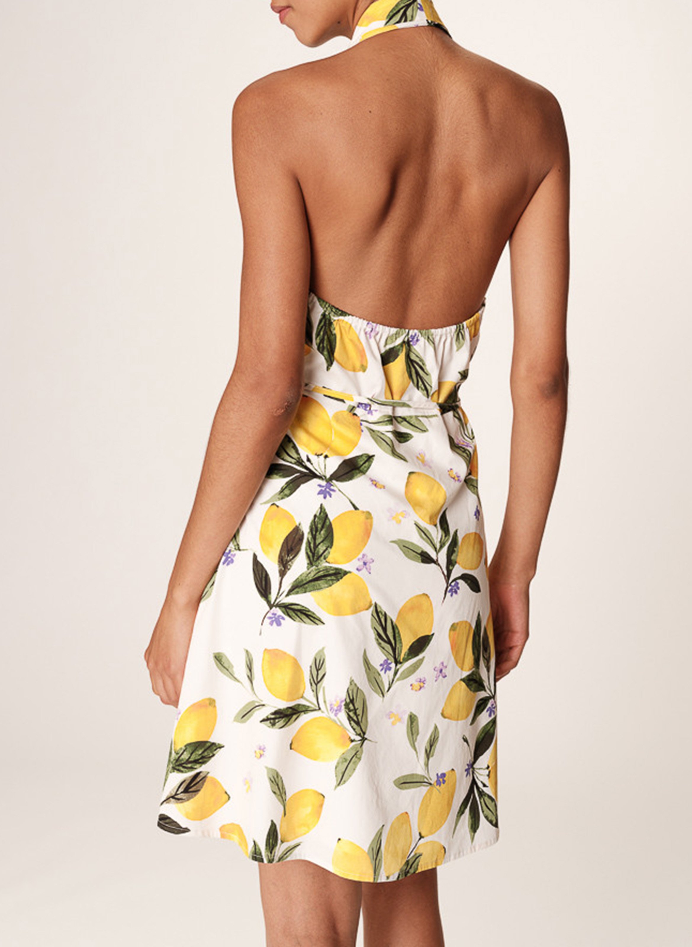 Short cotton dress GRACE ET MILA White