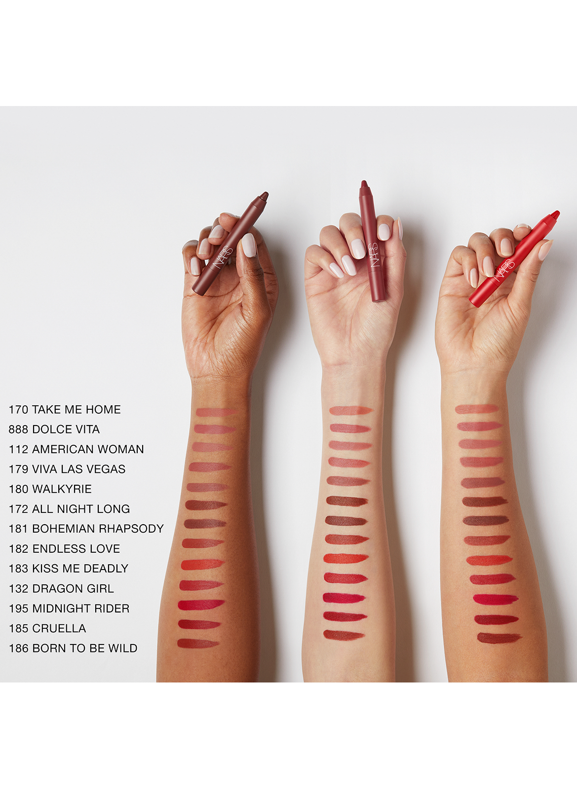 Powermatte High Intensity Lip Pencil -  Crayon à lèvres NARS Dolce vita