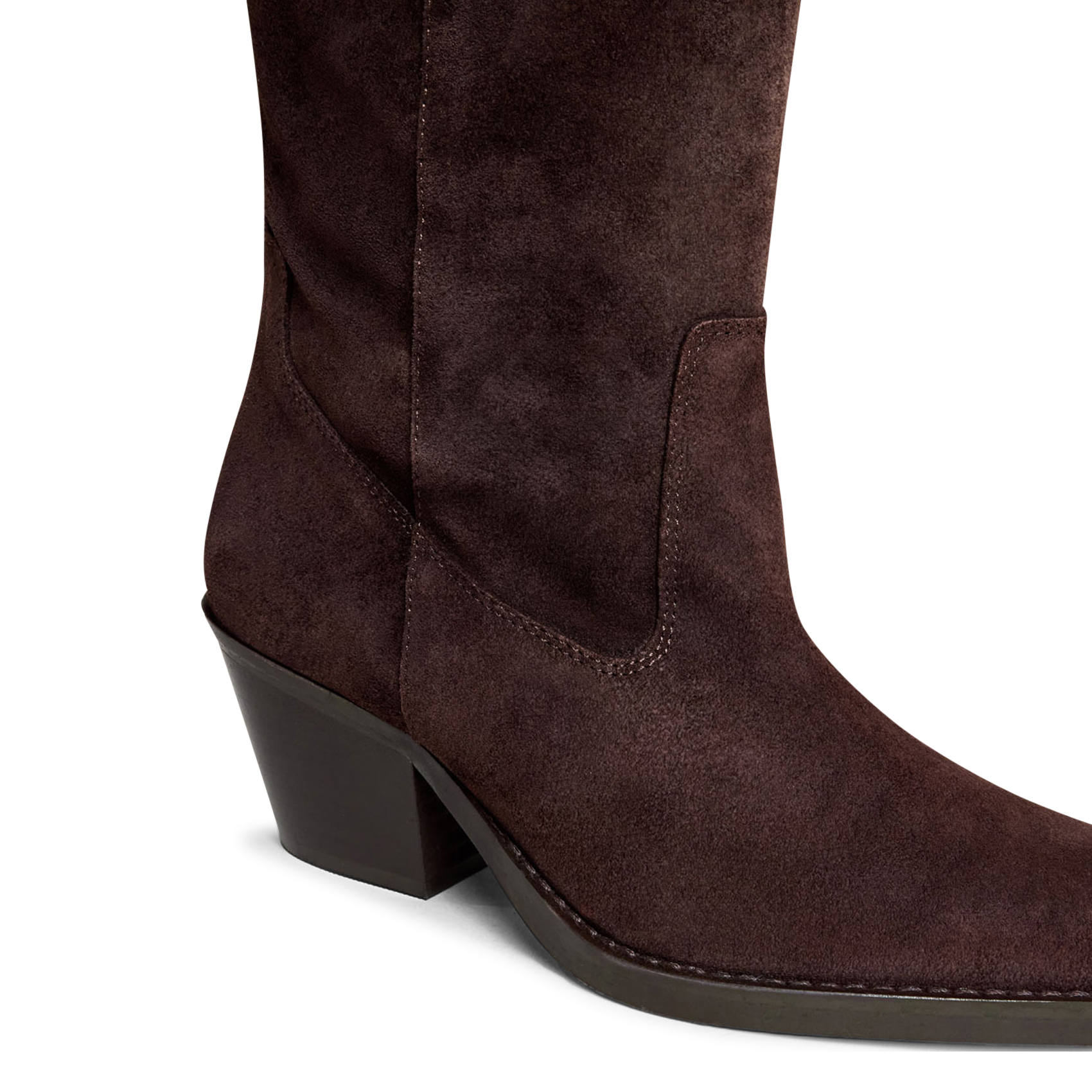 Suede boots JONAK Brown