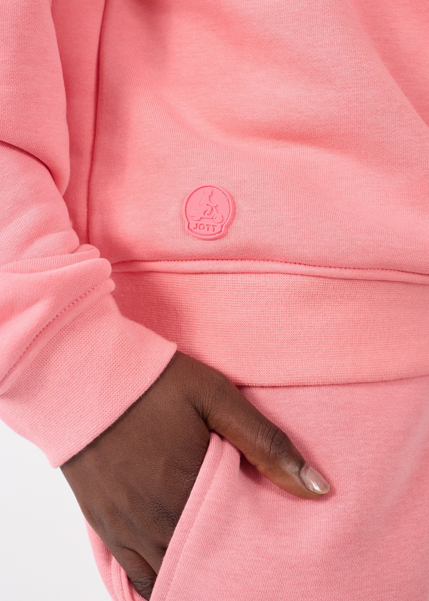 Half-zip sweatshirt JOTT Pink