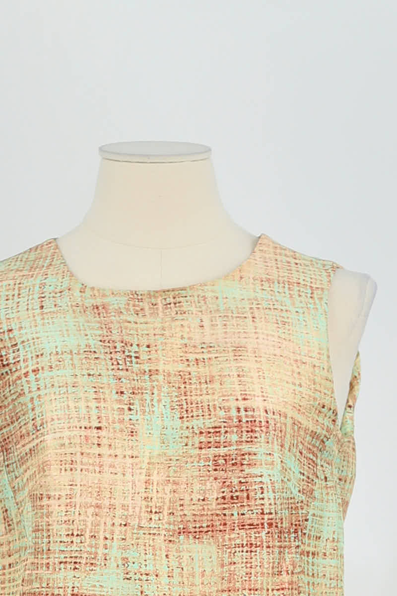 Azawood sleeveless top TARA JARMON - Seconde Main Beige