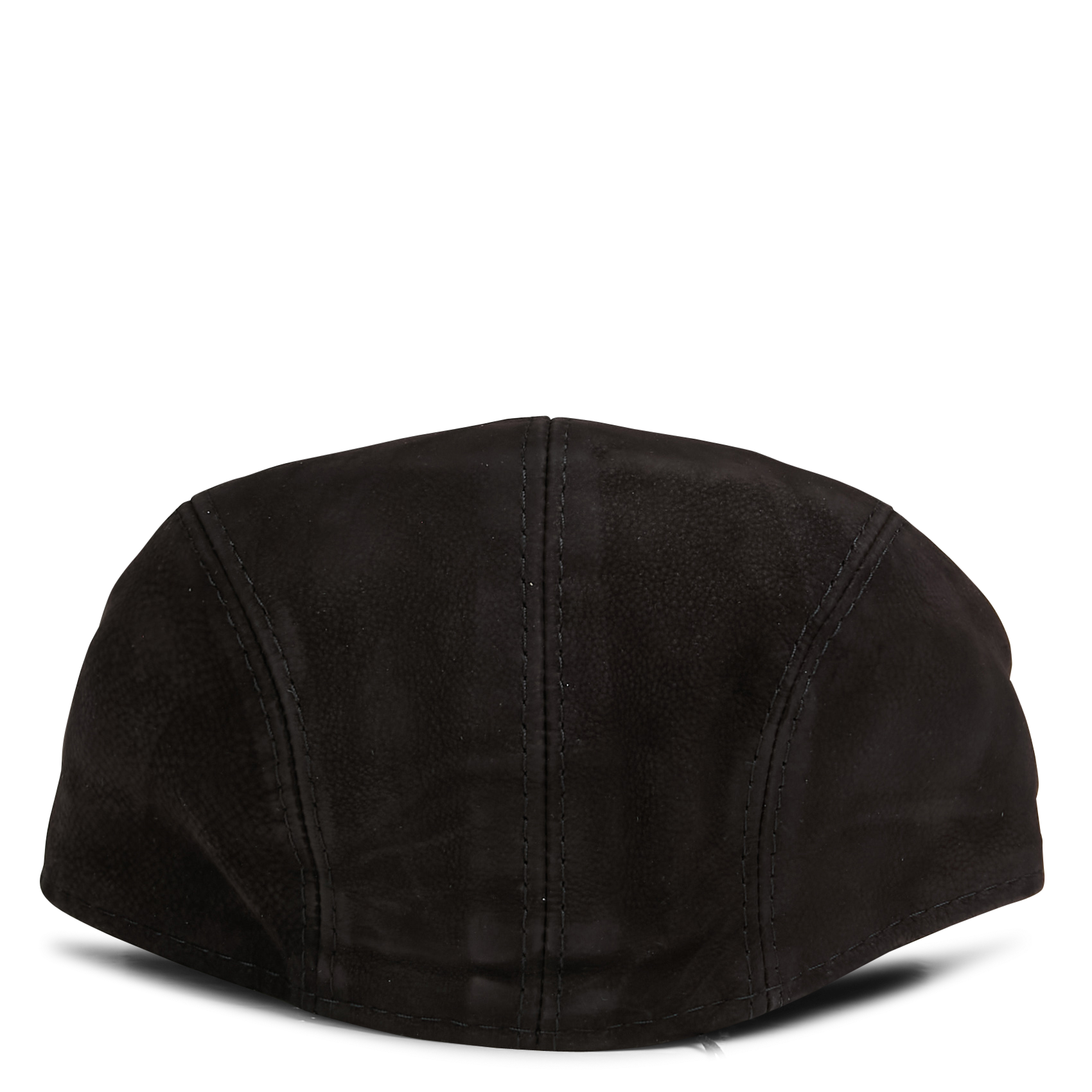 Leather beret SAISON 1865 Black