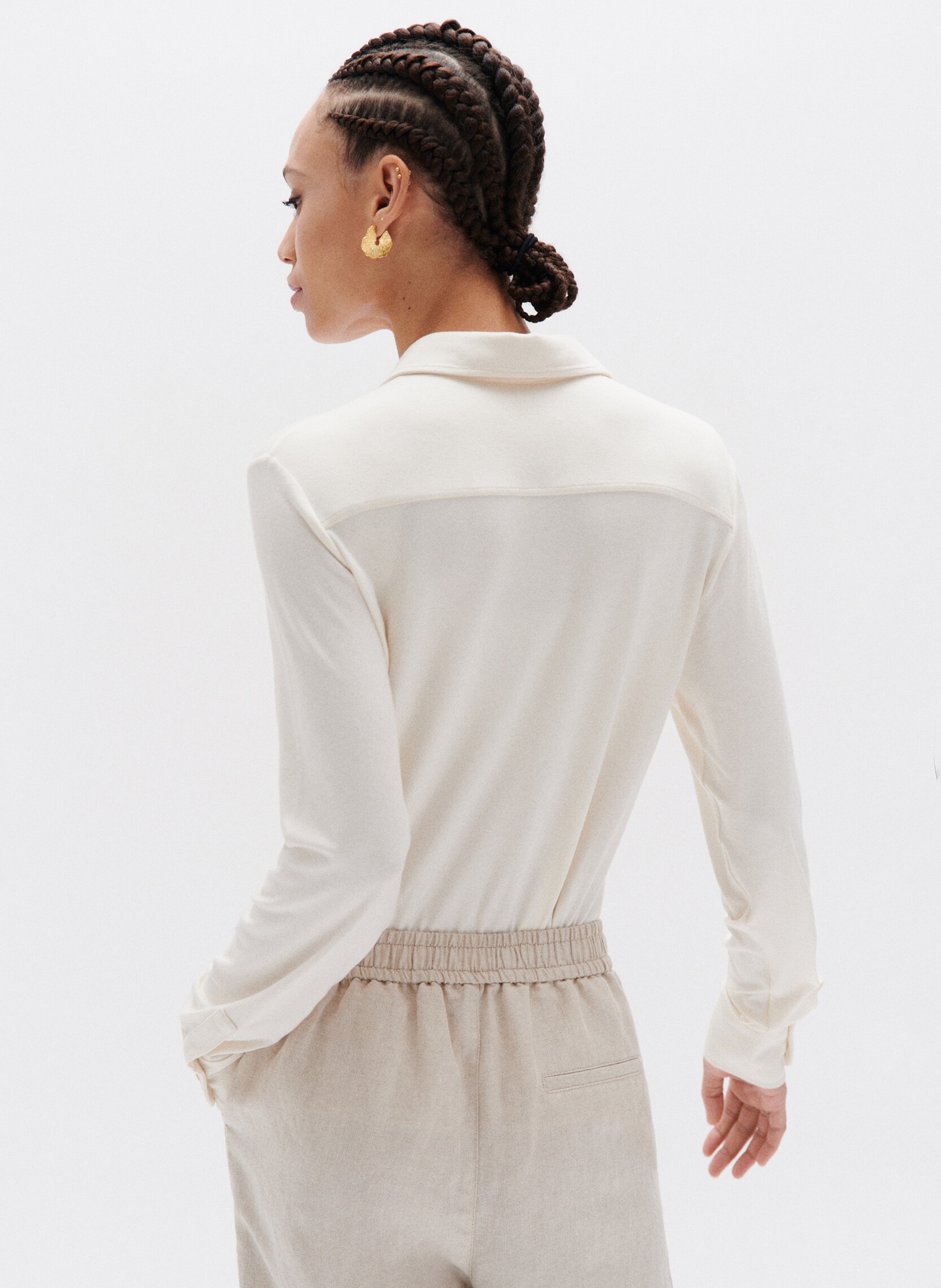 Shirt with classic collar CAROLL White