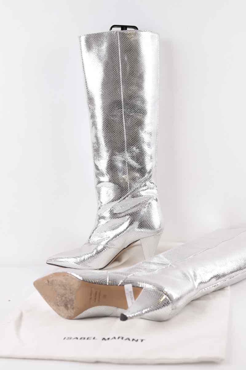 Boots ISABEL MARANT - Seconde Main Silver