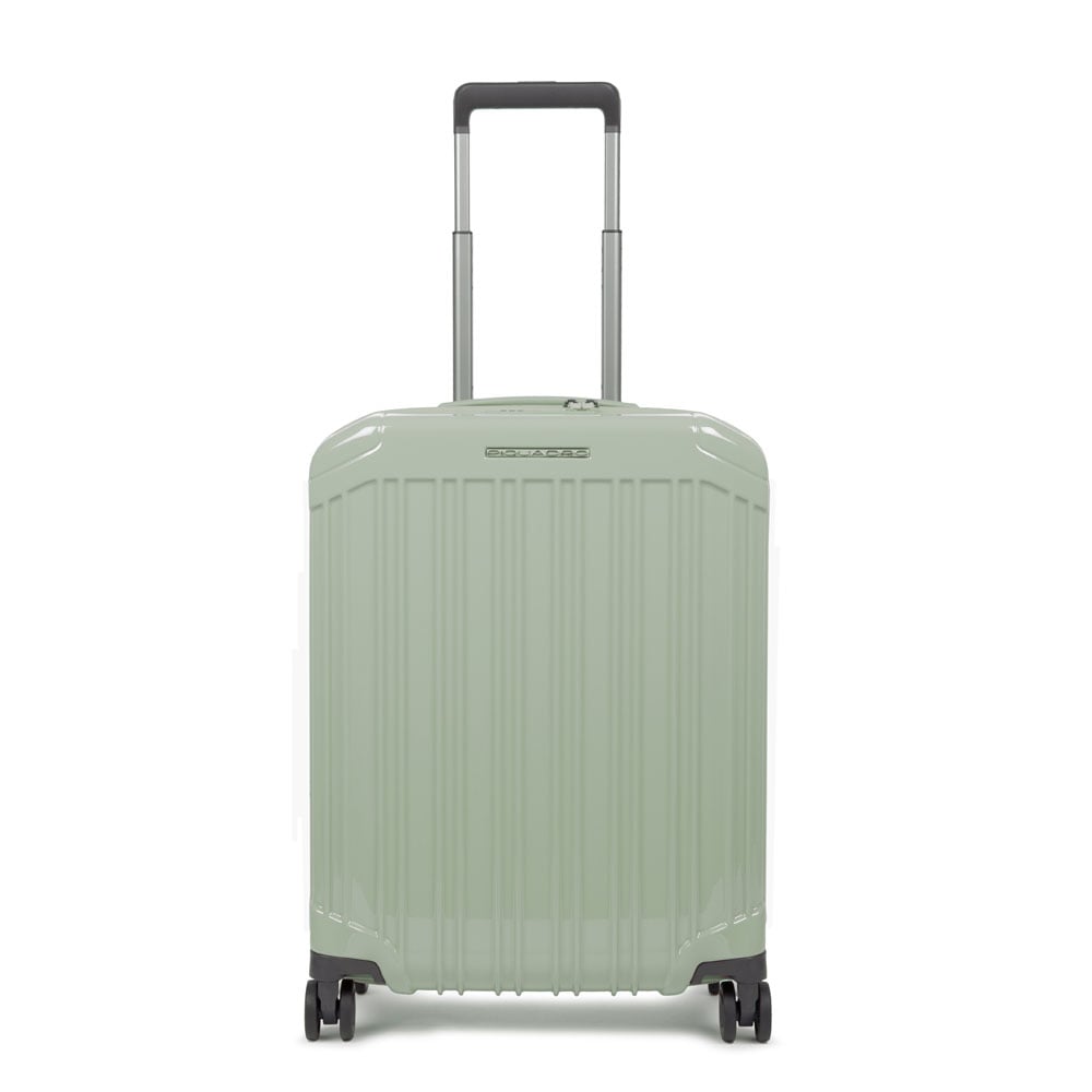 Cabin trolley suitcase with 4 wheels, TSA lock, and USB and USB type-C ports PIQUADRO