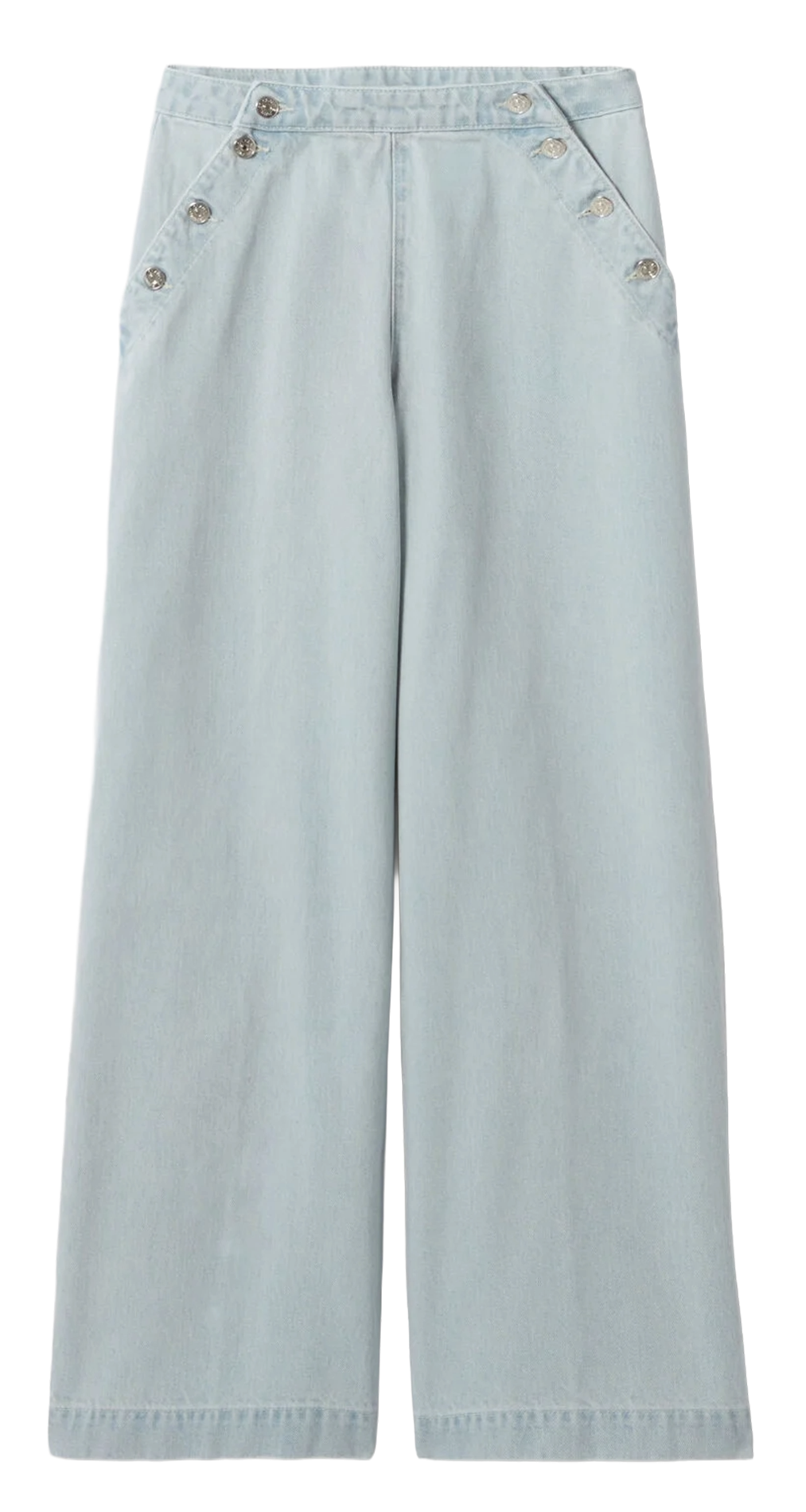 Jean large en coton CLAUDIE PIERLOT Bleu