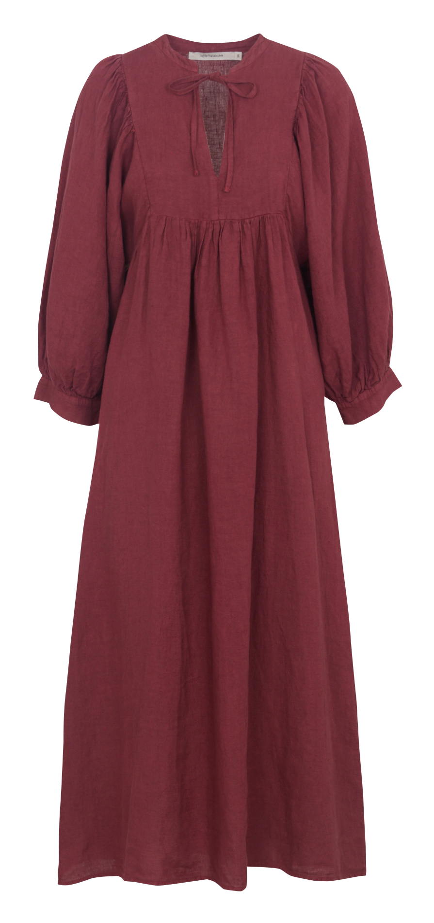 Robe longue ample en lin LA FEE MARABOUTEE