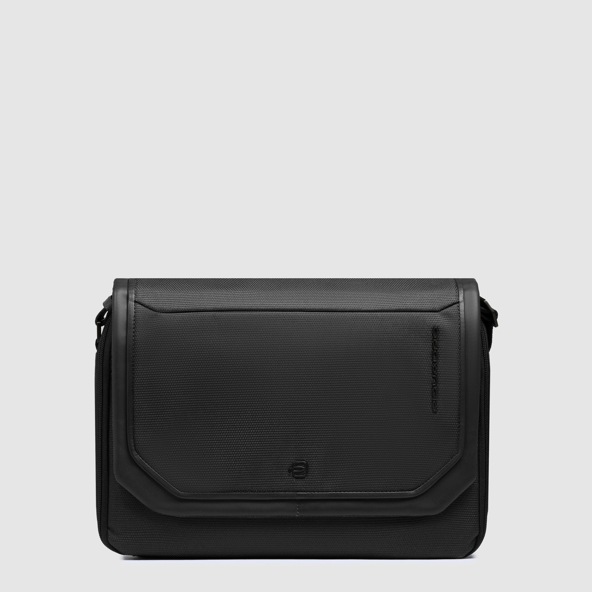 Messenger bag for iPad® PIQUADRO Black