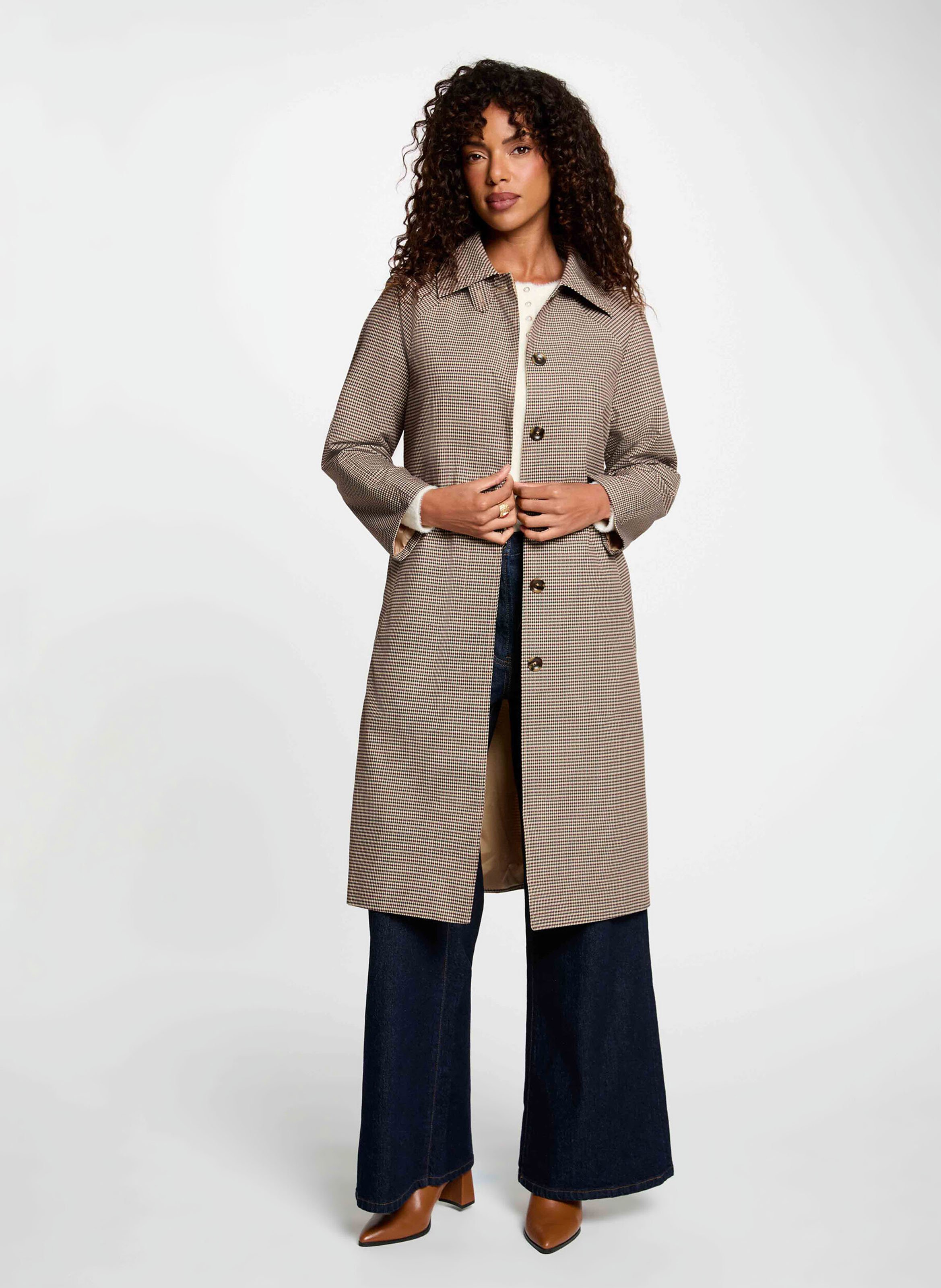 Trenchcoat met klassieke kraag MORGAN Veelkleurig