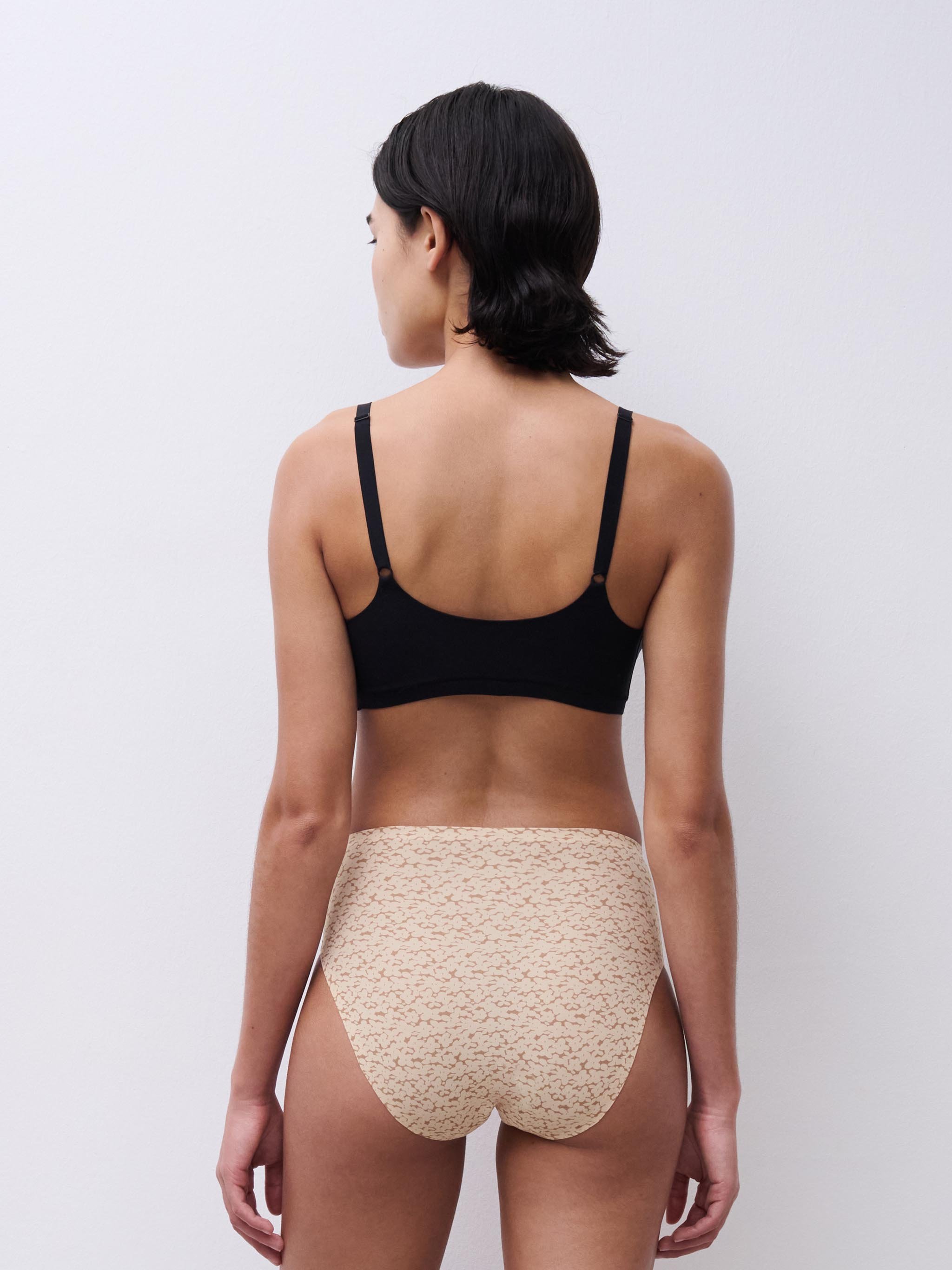 High-waisted cutout culottes CHANTELLE Multicolored