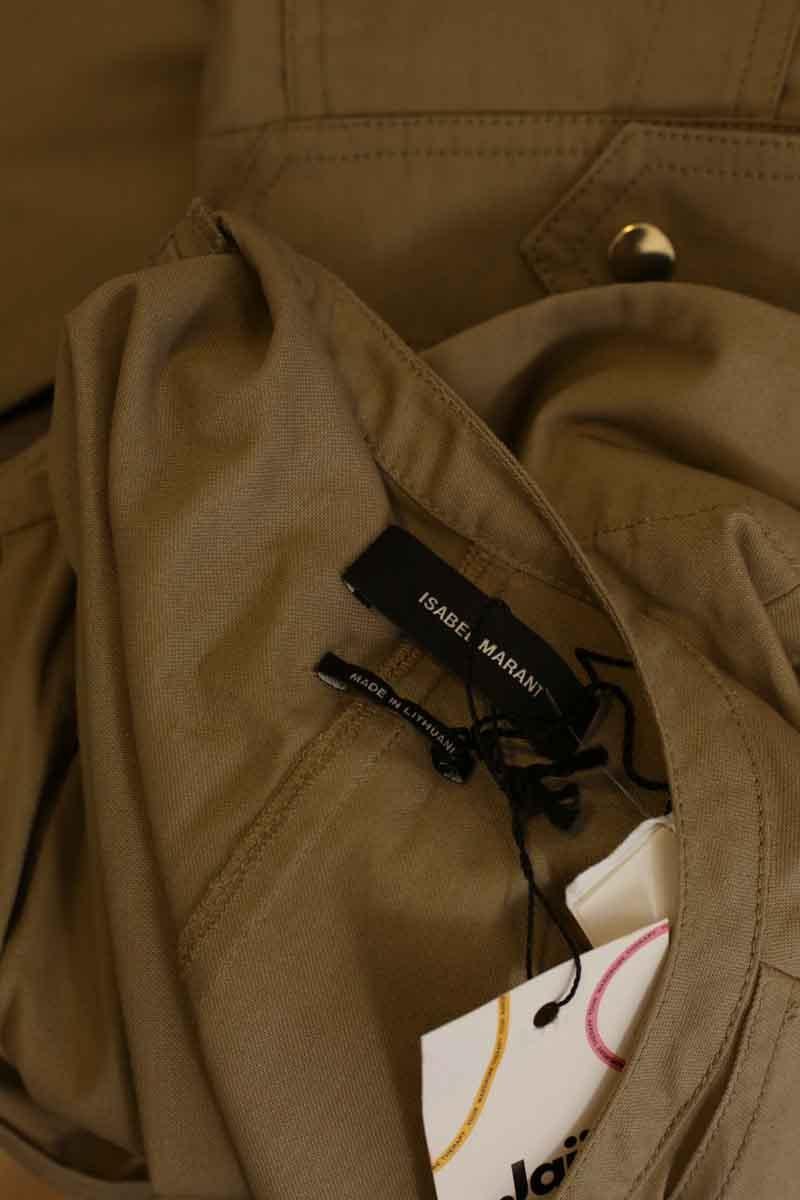 Cotton jumpsuit ISABEL MARANT - Seconde Main Khaki