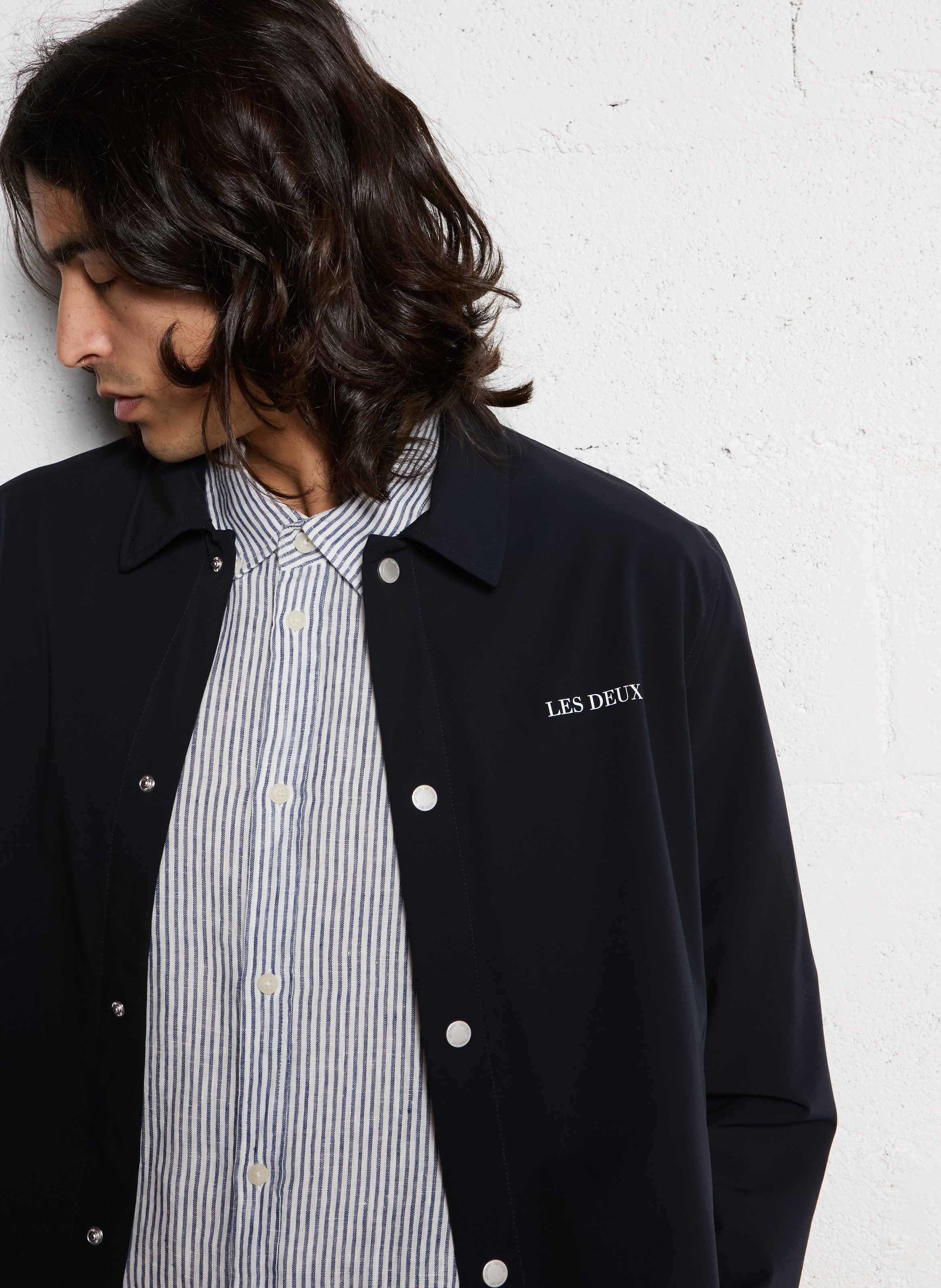 Veste droite  LES DEUX Bleu