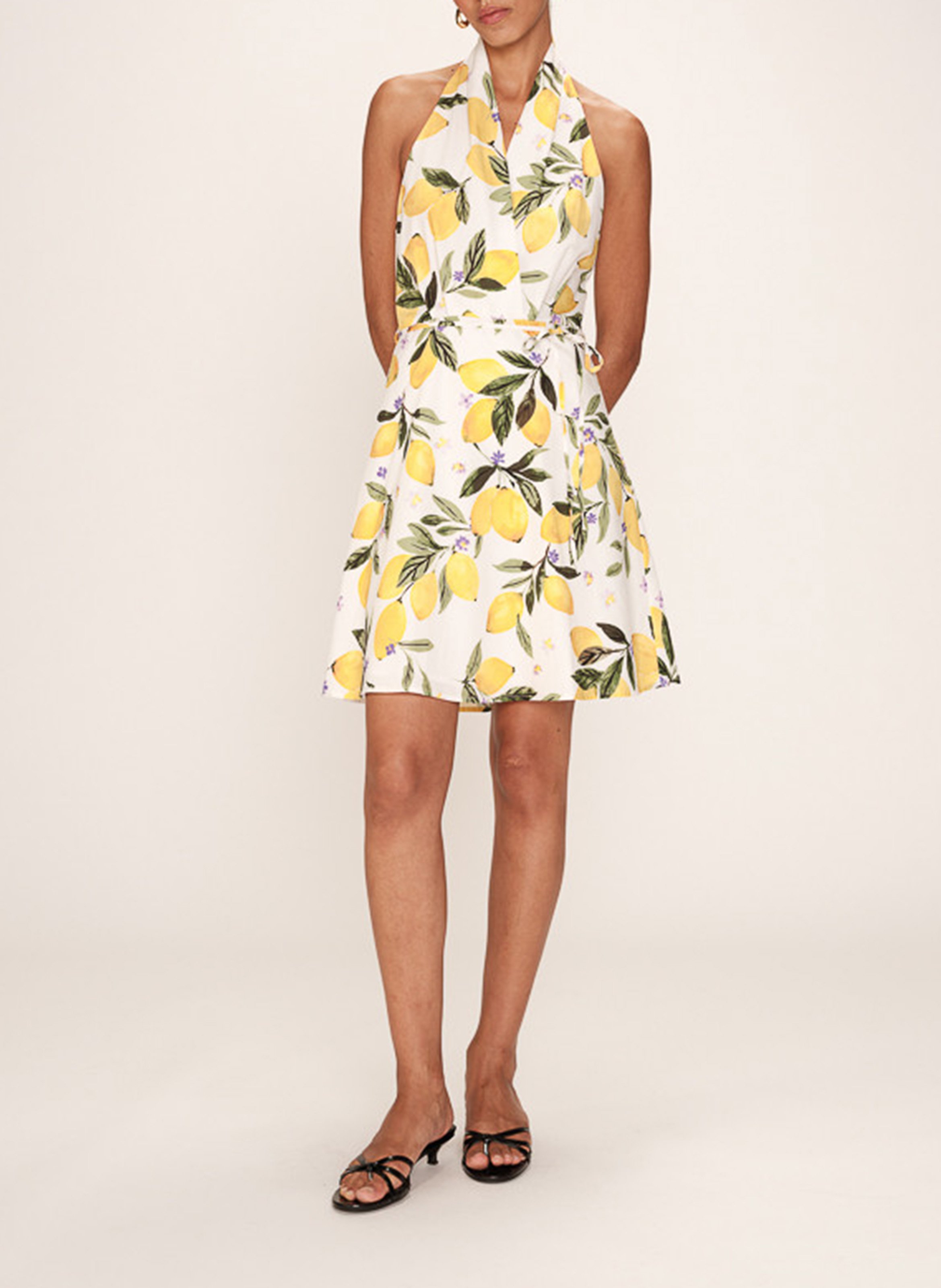 Short cotton dress GRACE ET MILA White