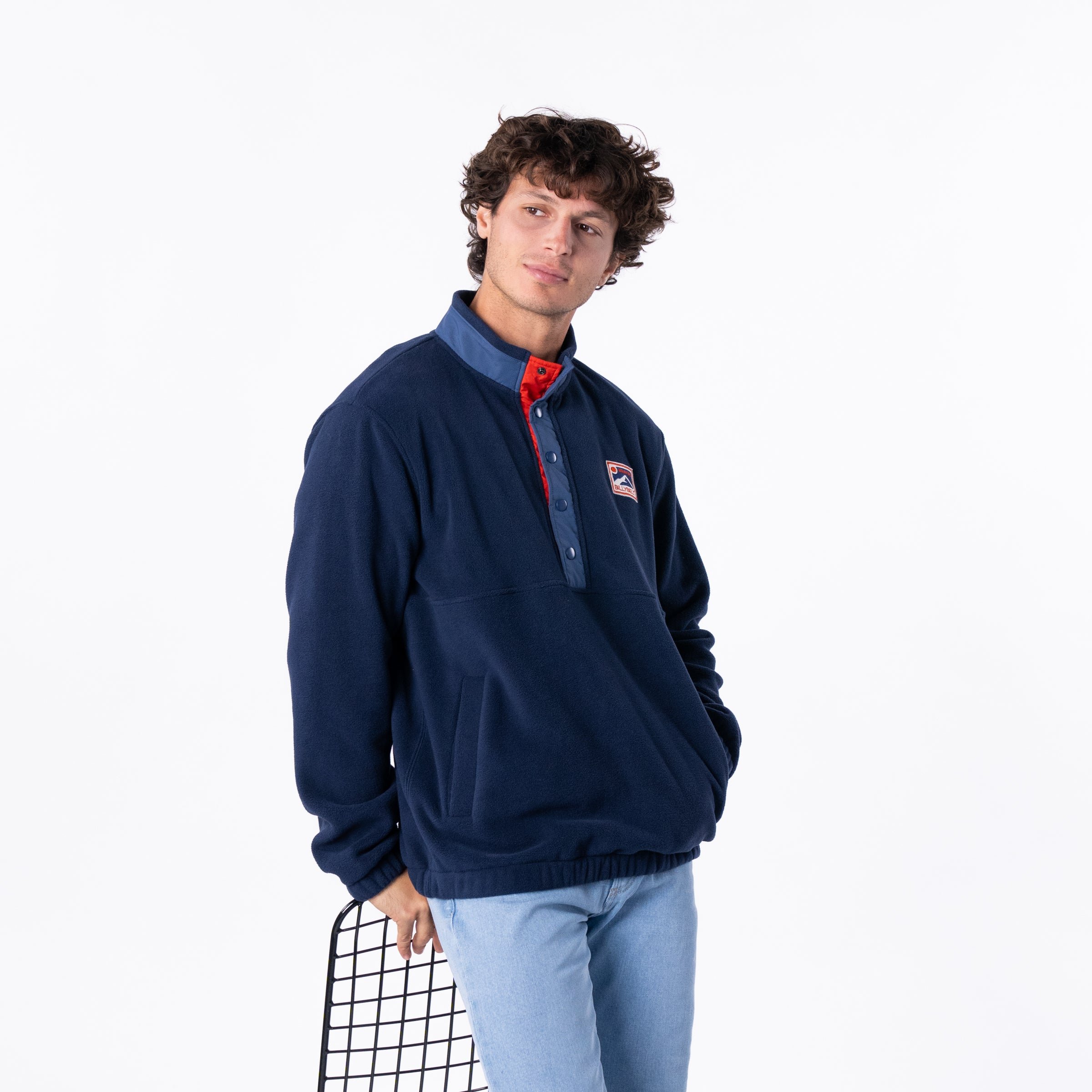 Fleece sweatshirt BILLYBELT Blue